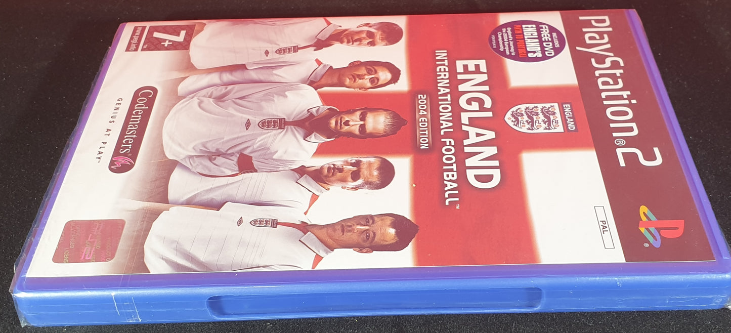 Brand New and Sealed England International Football 2004 Edition Sony Playstation 2 (PS2) Game