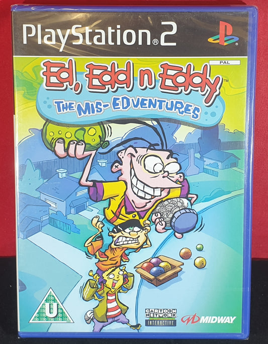 Brand New and Sealed Ed, Edd n Eddy the Mis-Edventures Sony Playstation 2 (PS2) Game
