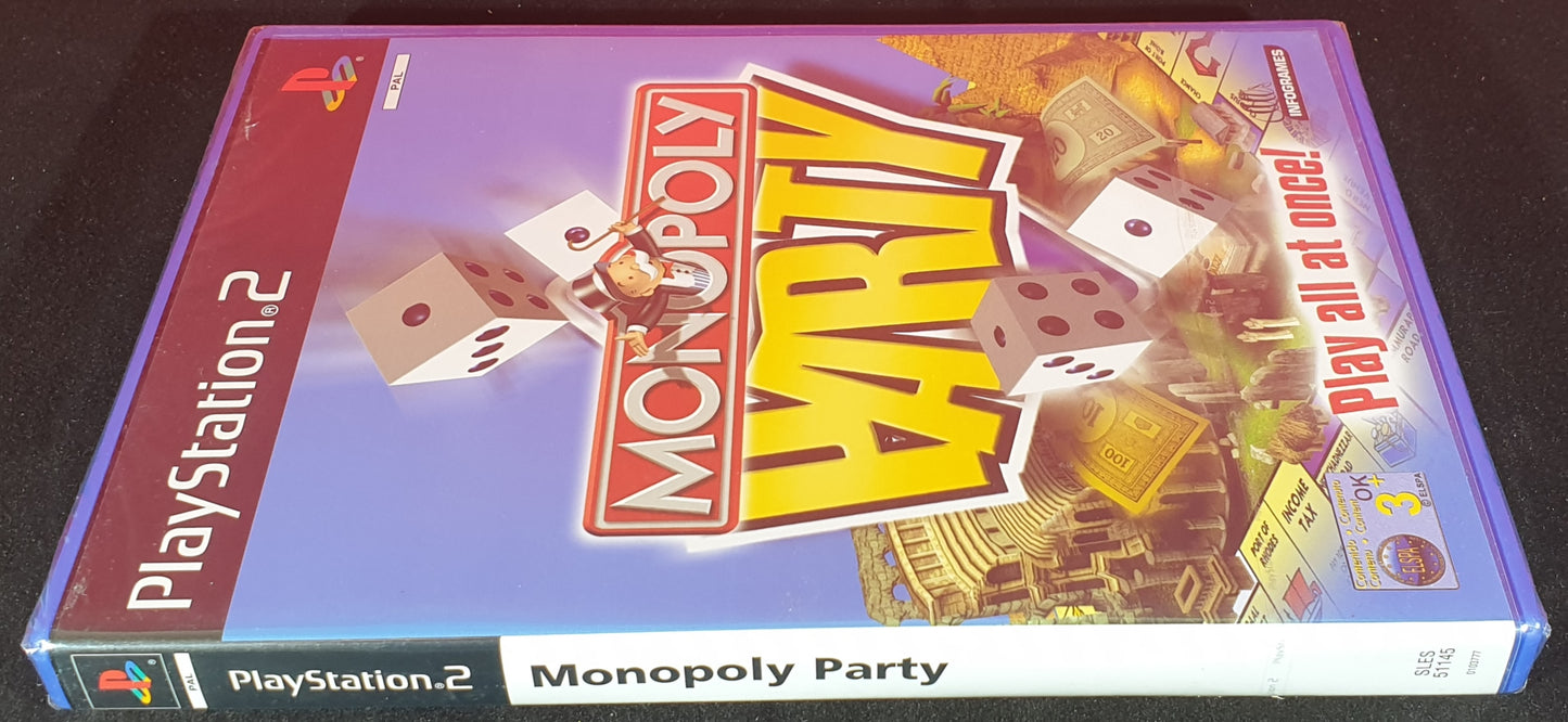 Brand New and Sealed Monopoly Party Sony Playstation 2 (PS2) Game