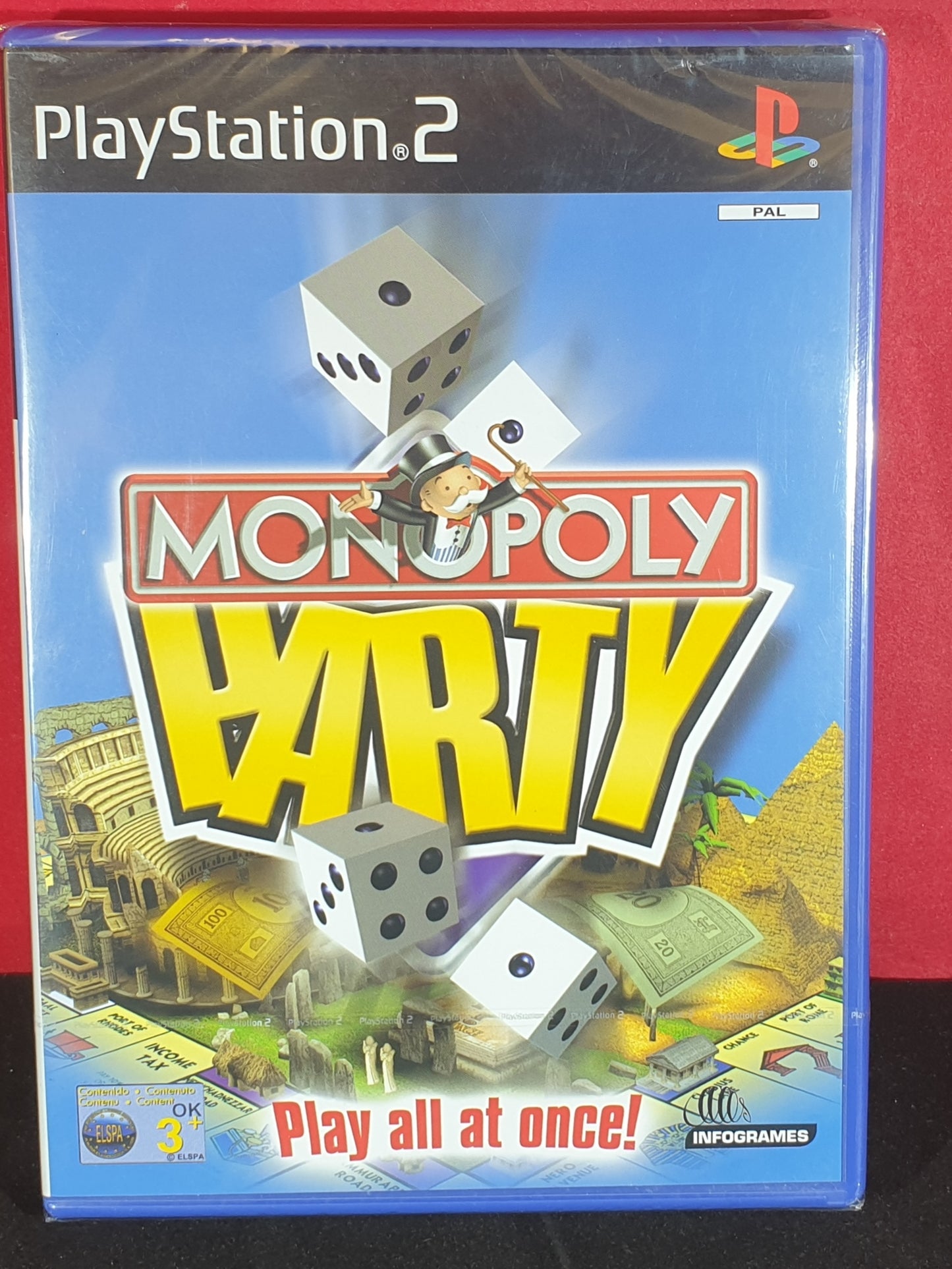 Brand New and Sealed Monopoly Party Sony Playstation 2 (PS2) Game