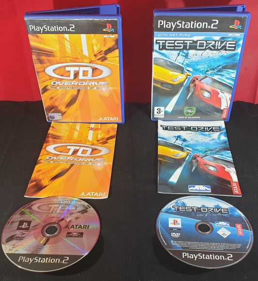 Test Drive Unlimited & Overdrive Sony Playstation 2 (PS2) Game Bundle