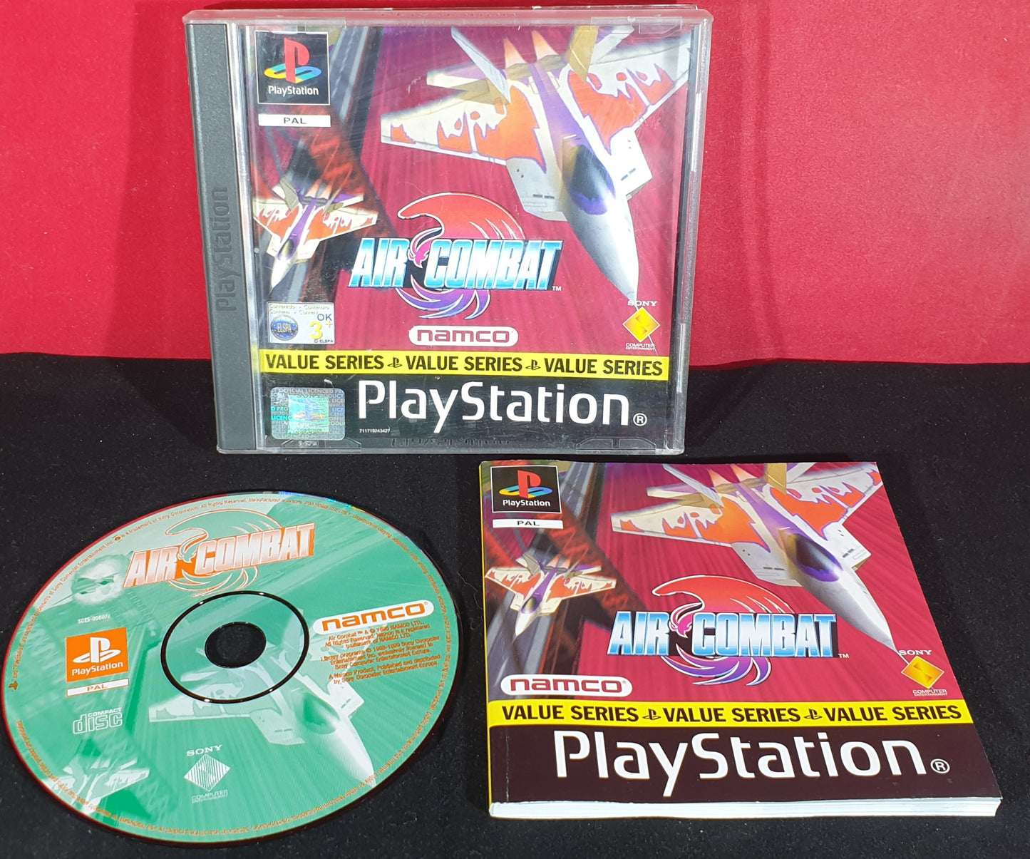 Air Combat Value Series Sony Playstation 1 (PS1) Game