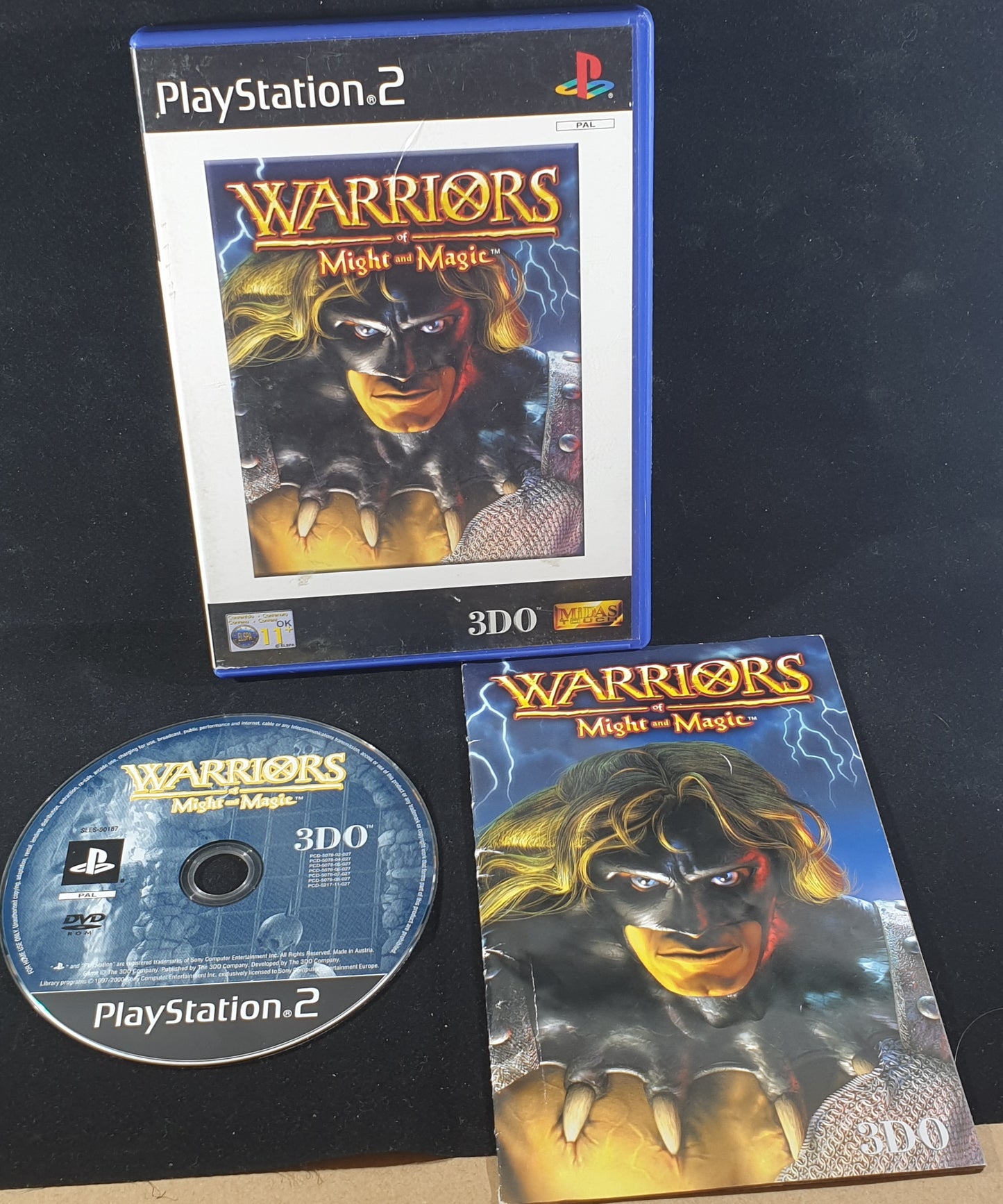 Warriors of Might and Magic White Label Sony Playstation 2 (PS2) Game