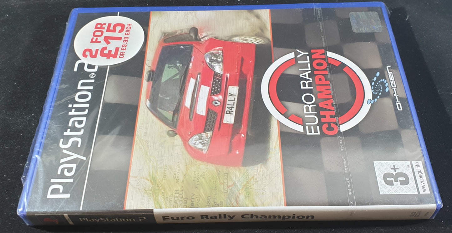 Brand New and Sealed Euro Rally Champion Sony Playstation 2 (PS2) Game