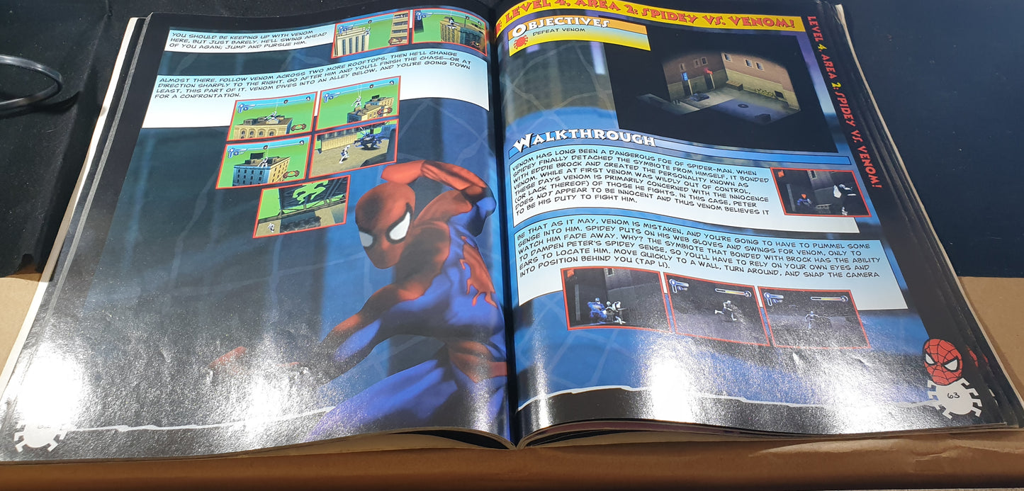 Spider-Man Official Strategy Guide Book