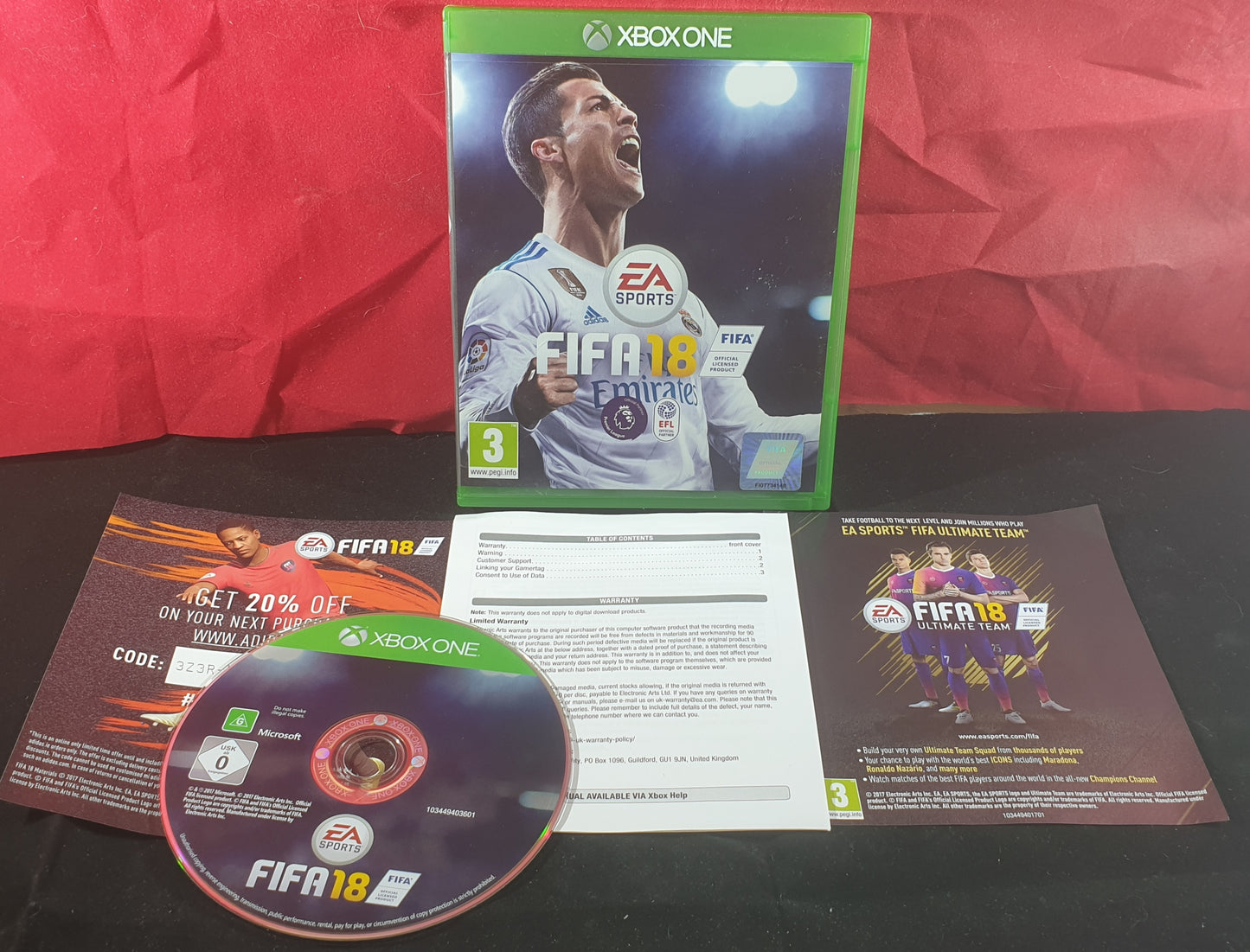 Fifa 18 Microsoft Xbox One Game