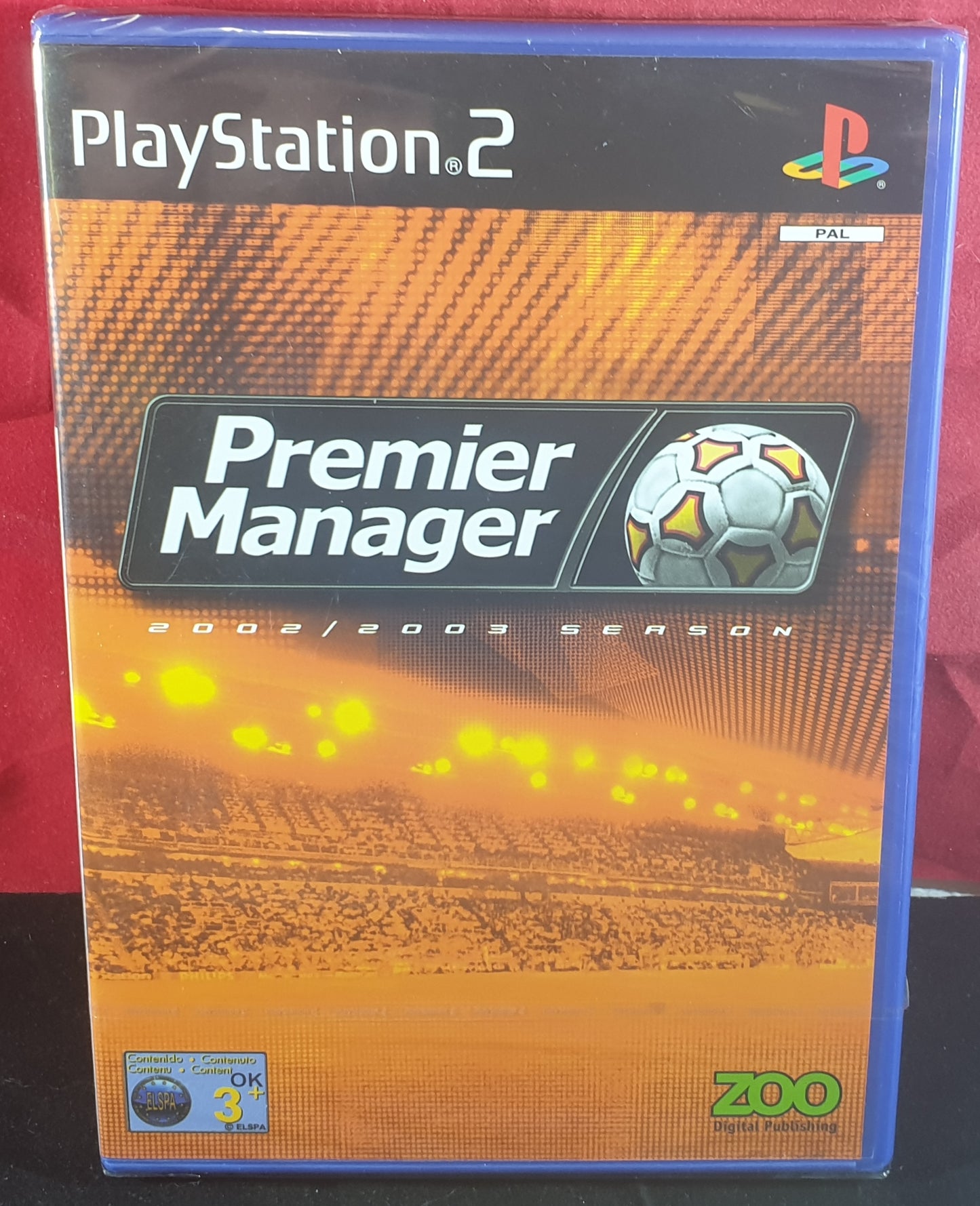 Brand New and Sealed Premier Manager 2002/2003 Sony Playstation 2 (PS2) Game