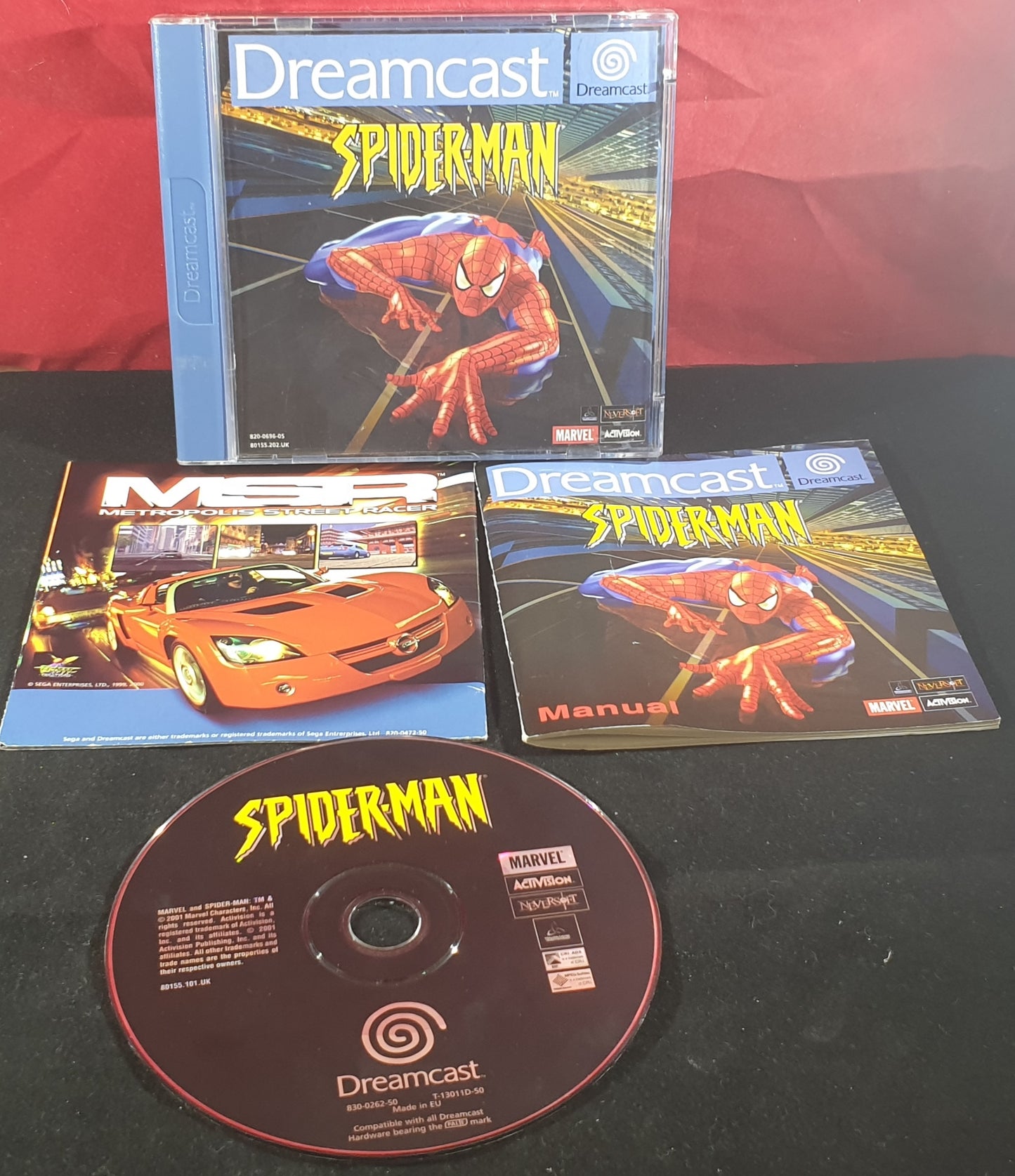 Spider-Man Sega Dreamcast Game