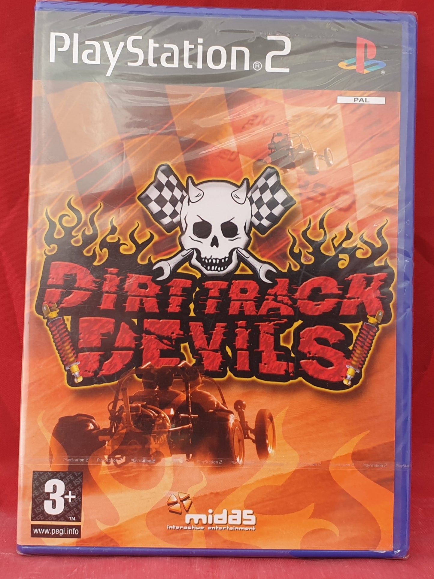 Brand New and Sealed Dirt Track Devils AKA The Offroad Buggy Sony Playstation 2 (PS2) Game