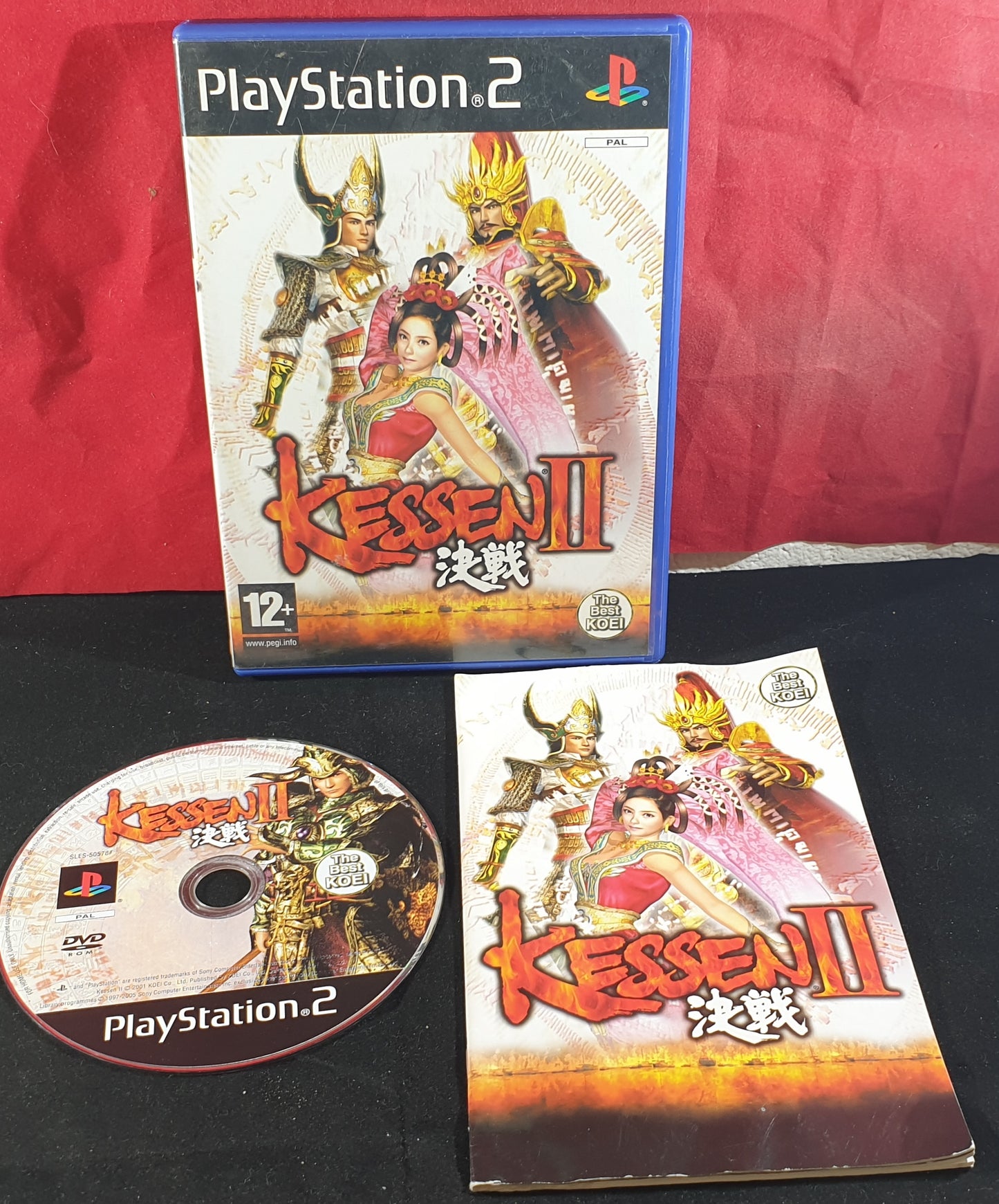 Kessen II Sony Playstation 2 (PS2) Game