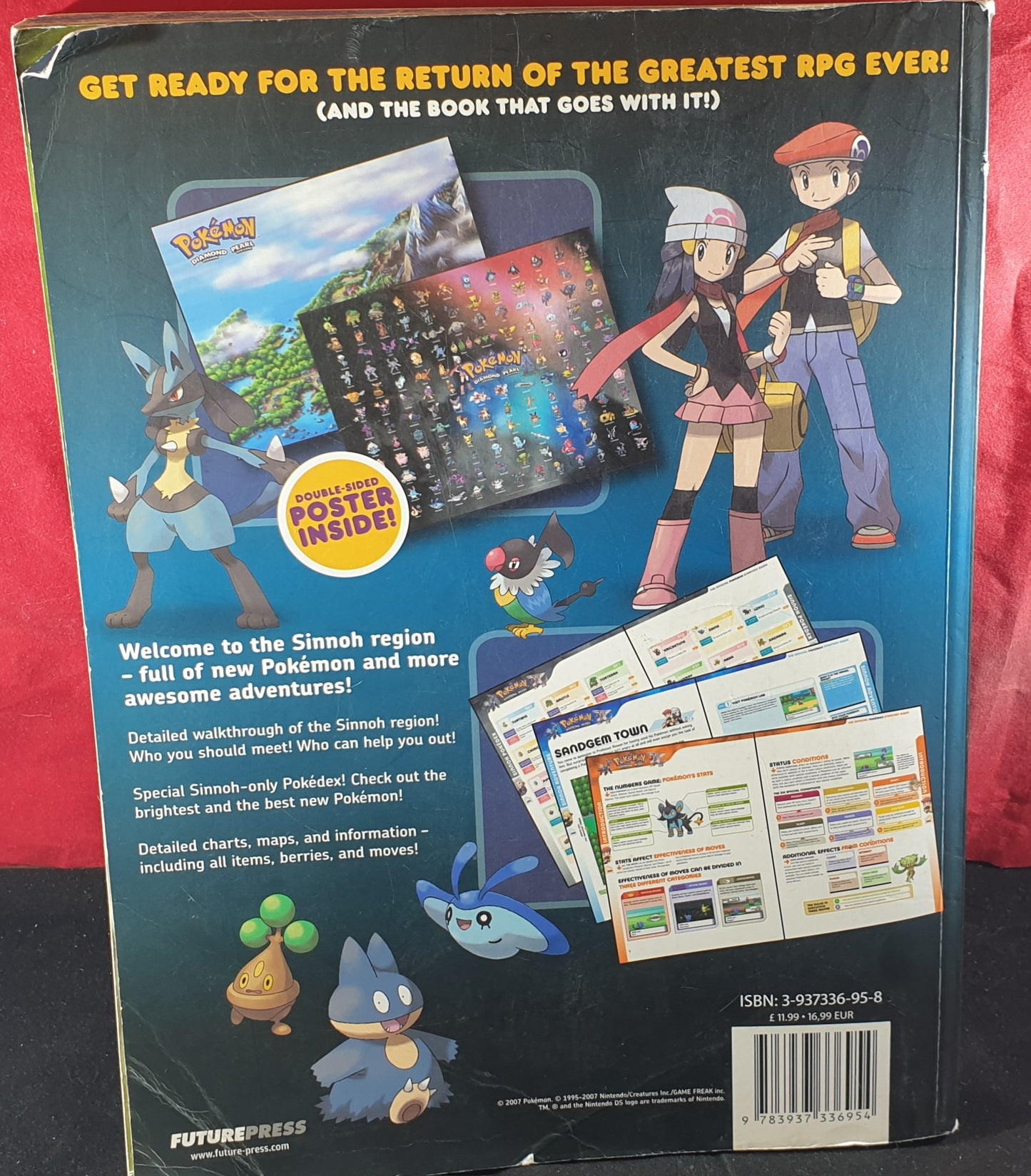The Official Pokemon Diamond and Pearl Scenario Guide Book