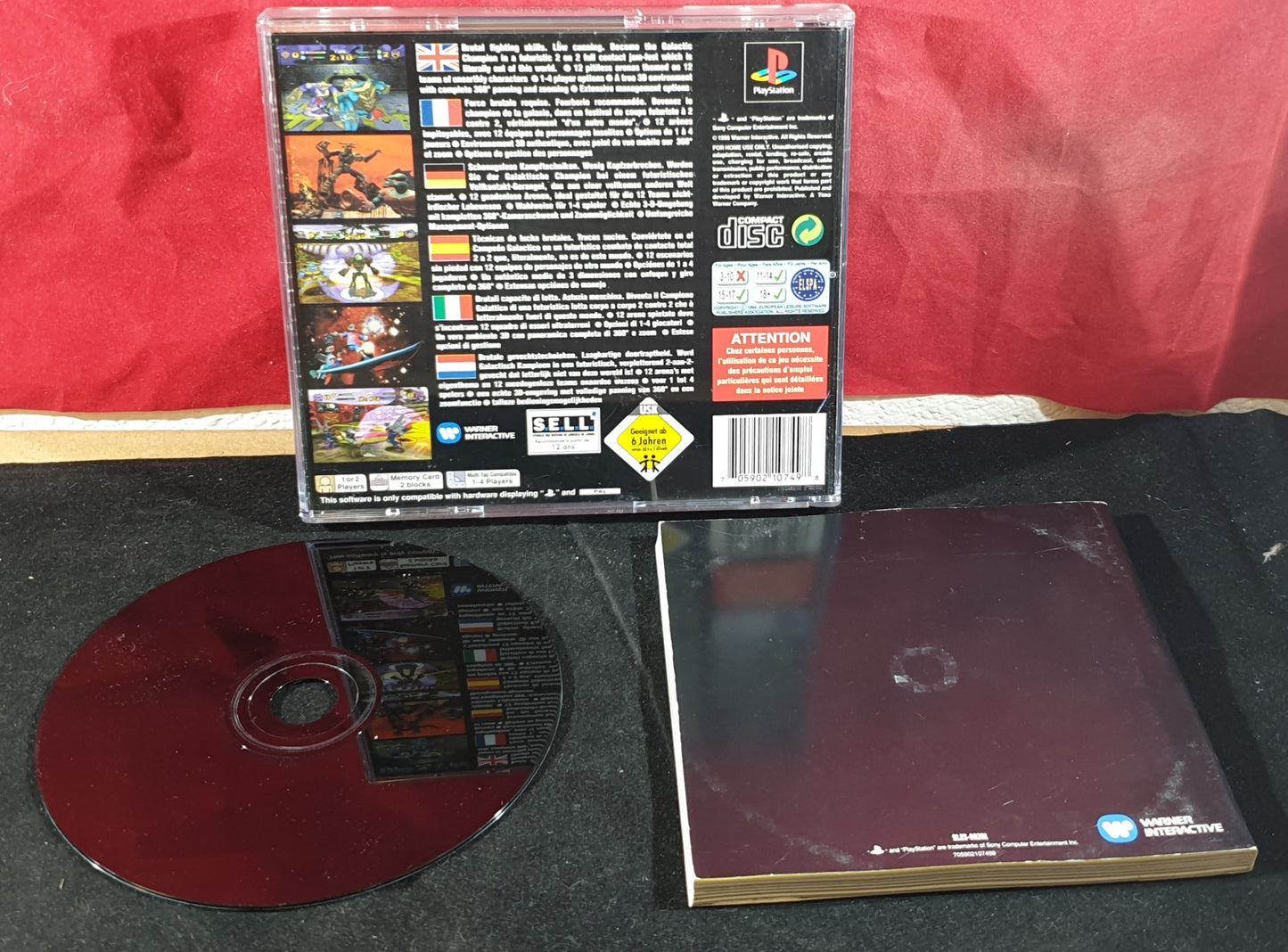 Pitball with Manual Sony Playstation 1 (PS1) Game