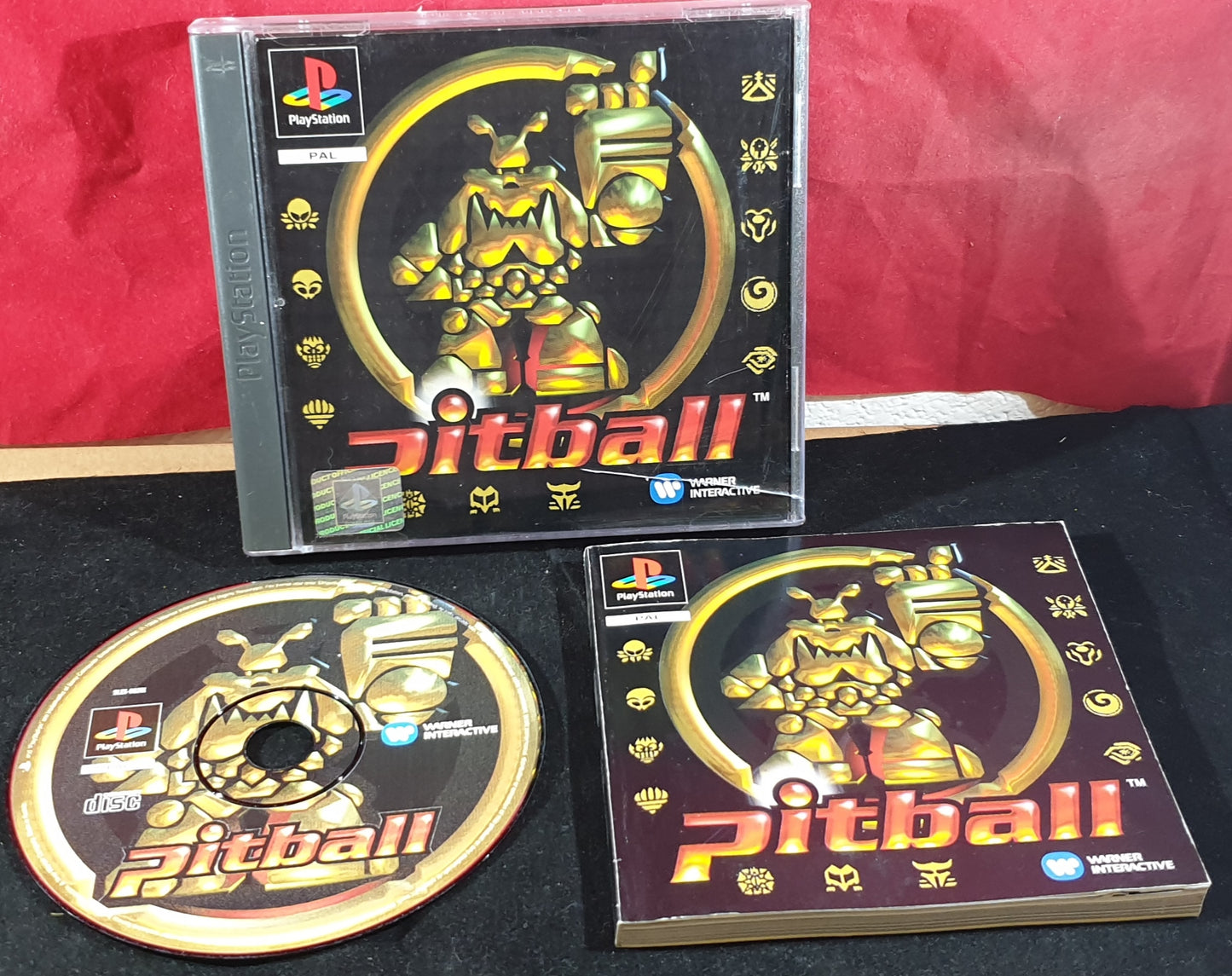 Pitball with Manual Sony Playstation 1 (PS1) Game