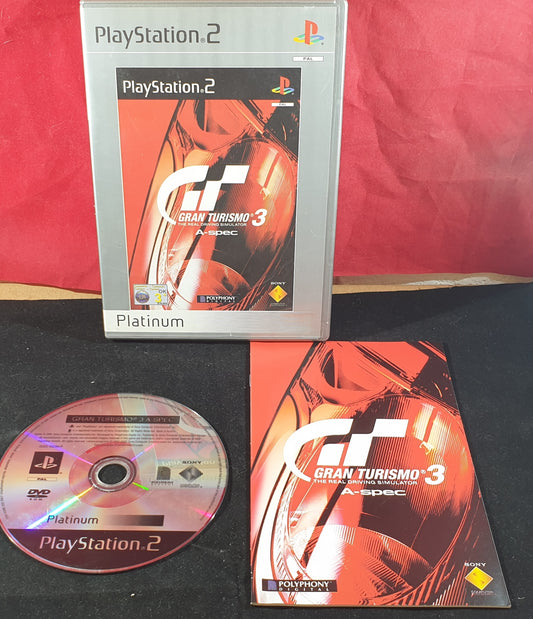 Gran Turismo 3 A-Spec Platinum Sony Playstation 2 (PS2) Game