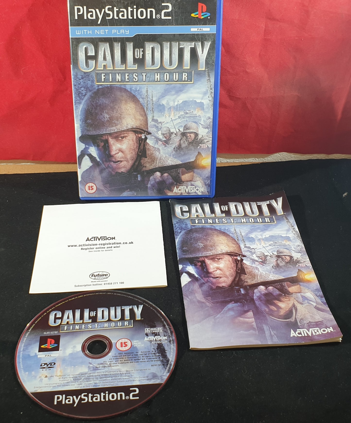Call of Duty Finest Hour Sony Playstation 2 (PS2) Game