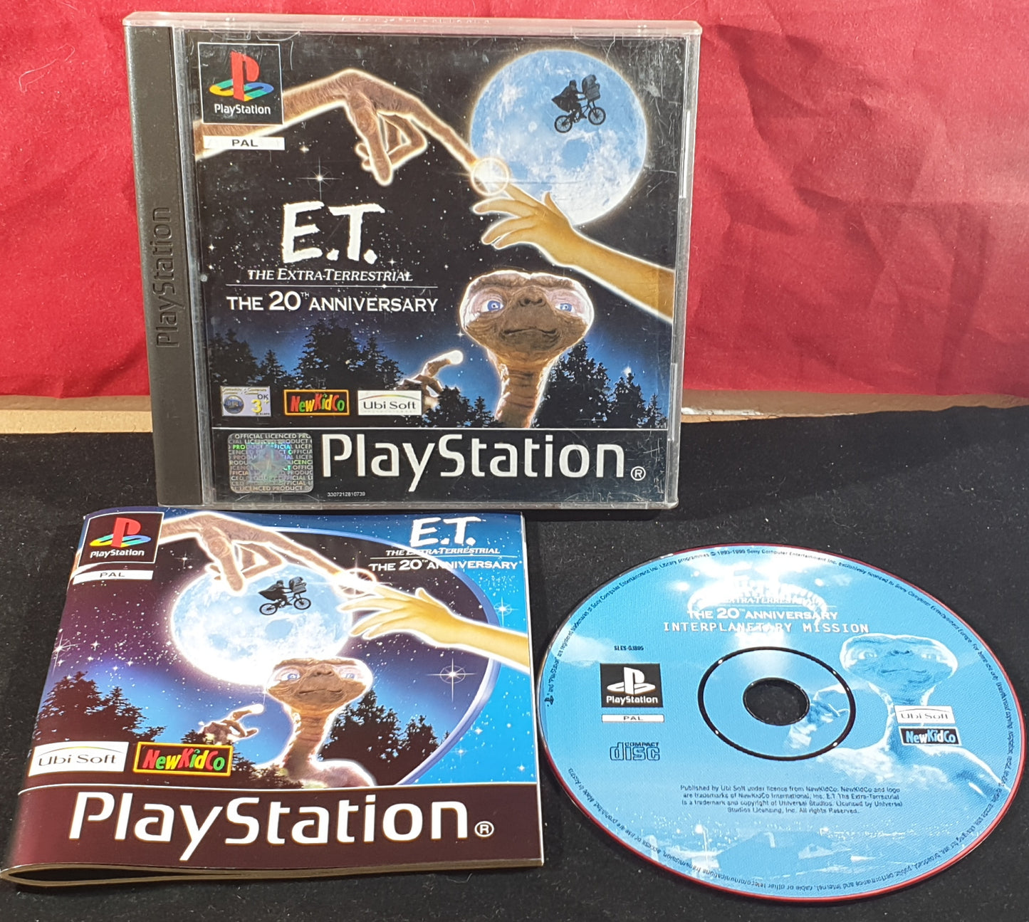 E.T the Extra-Terrestrial Interplanetary Mission Sony Playstation 1 (PS1) Game