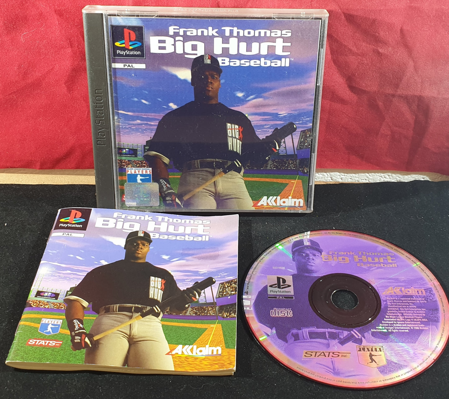 Frank Thomas Big Hurt Baseball (PS1) Sony Playstation 1 (PS1) Rare Game