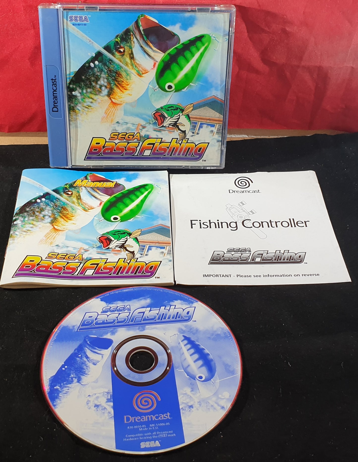 Sega Bass Fishing Sega Dreamcast Game