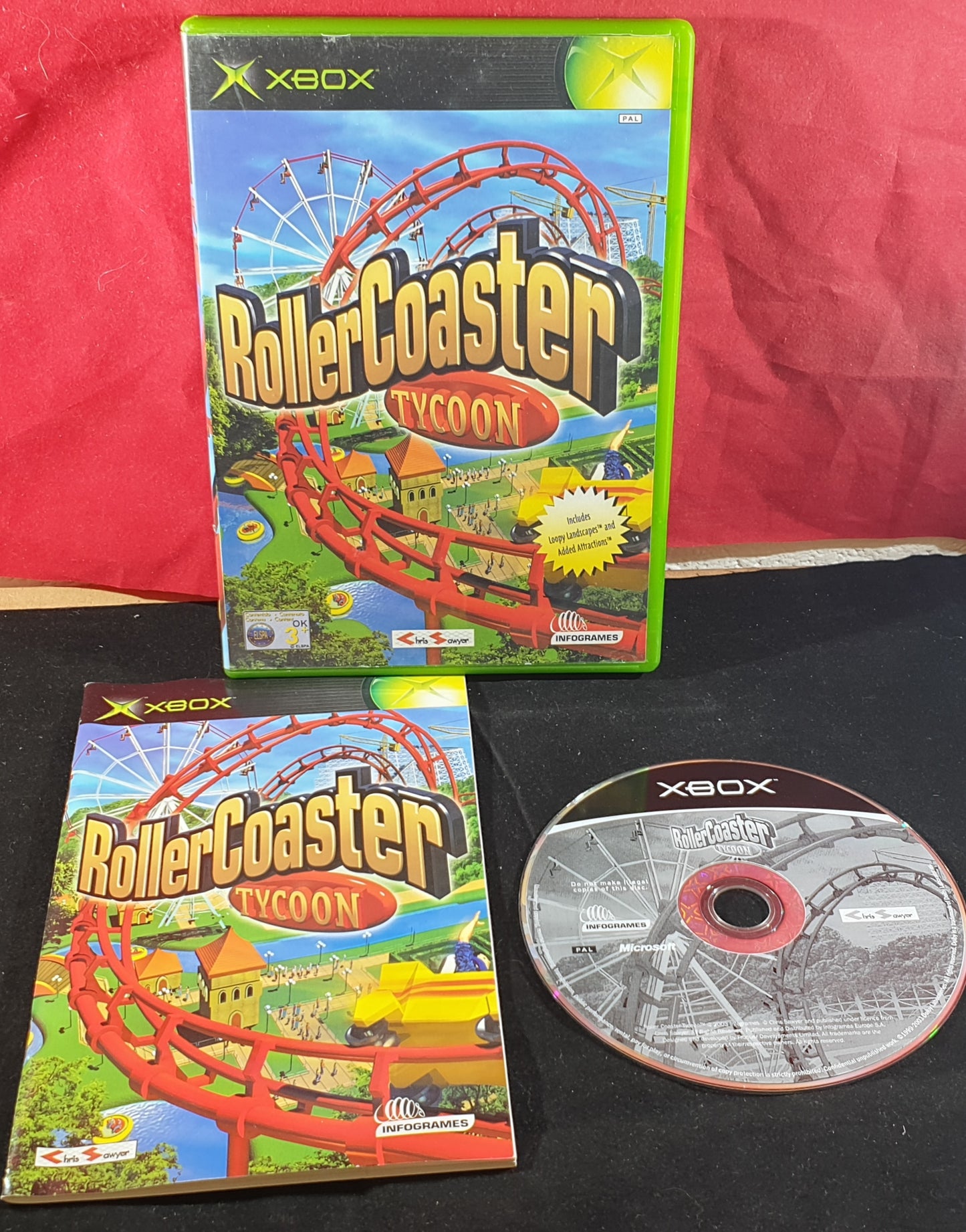 RollerCoaster Tycoon Microsoft Xbox Game