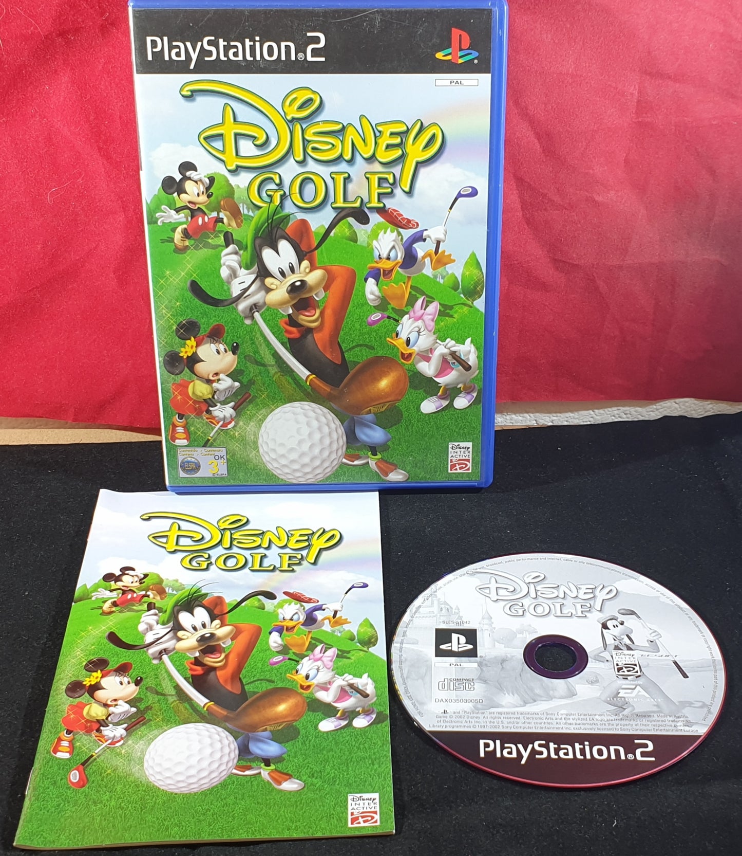 Disney Golf Sony Playstation 2 (PS2) Game