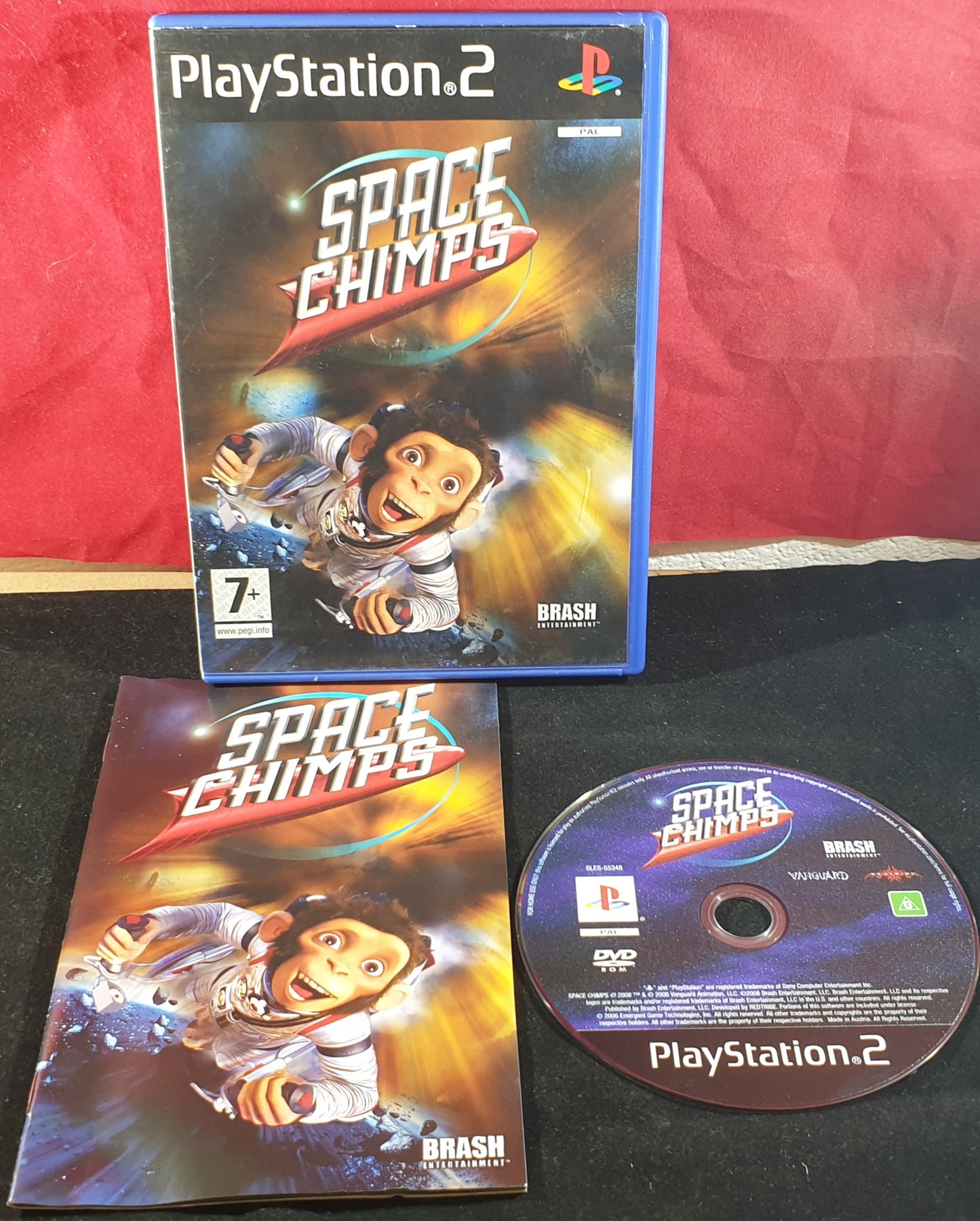 Space Chimps Sony Playstation 2 (PS2) Game