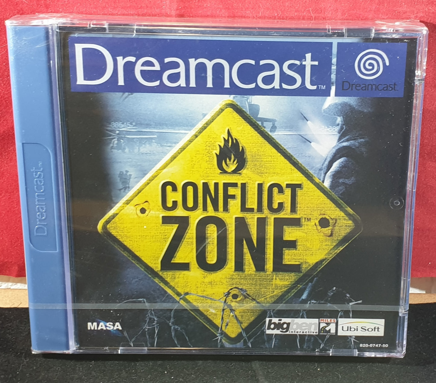 Brand New and Sealed Conflict Zone Sega Dreamcast Game