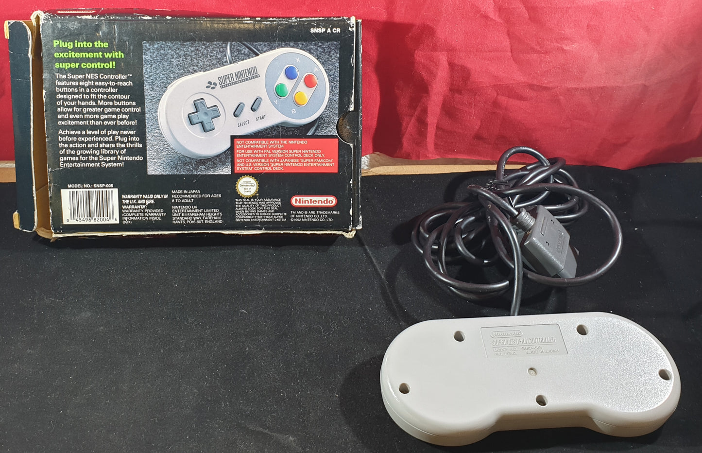 Boxed Super Nintendo Entertainment System (SNES) Controller Accessory