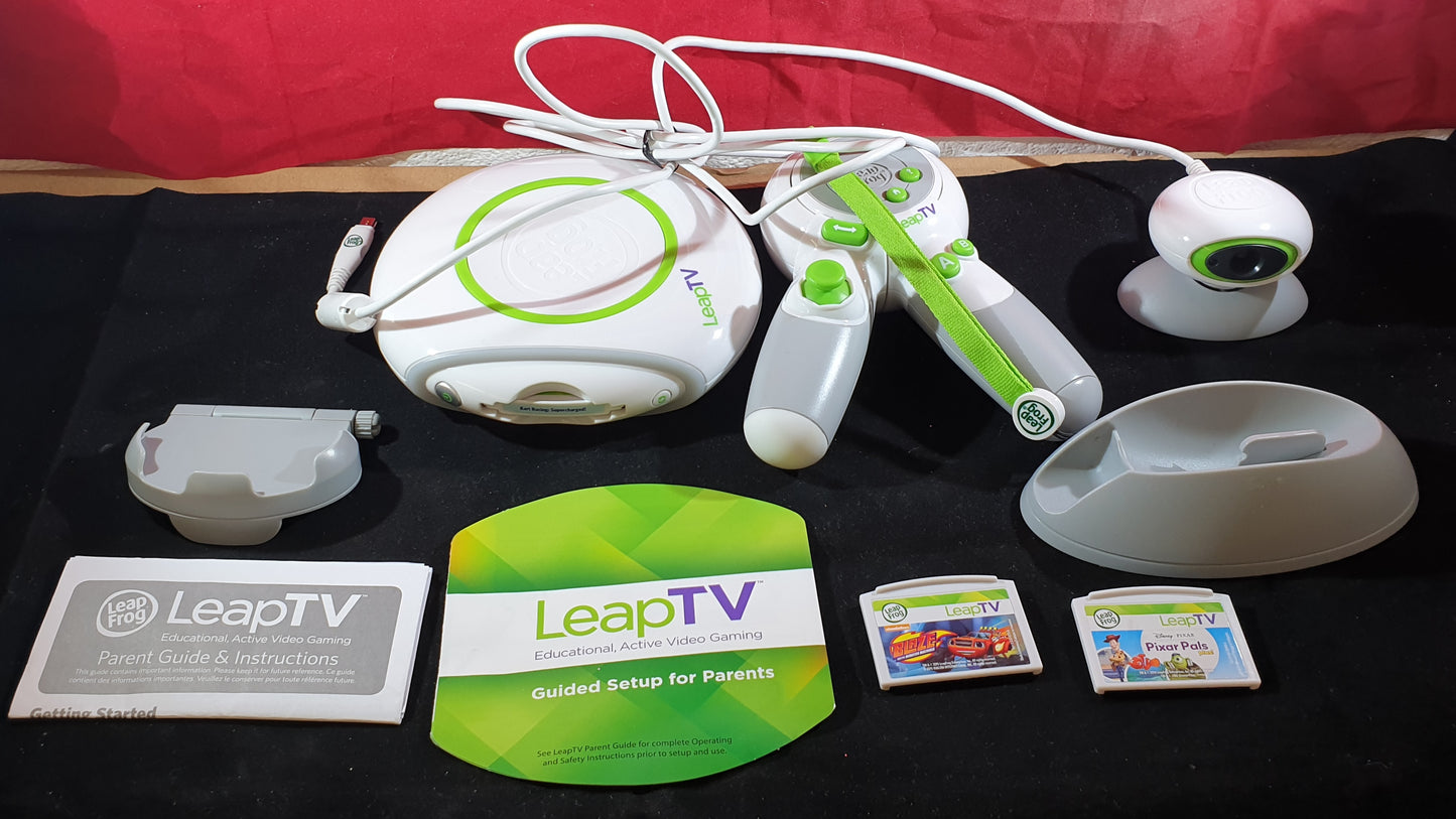Boxed LeapFrog LeapTV Gaming System with Blaze and Pixar Pals