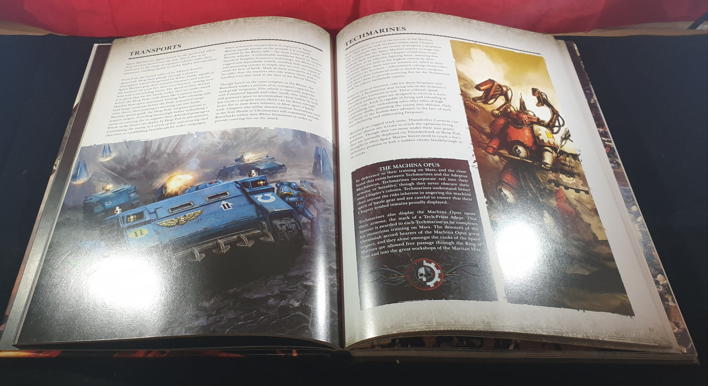 Warhammer 40,000 Codex Adeptus Astarties Space Marines Hardback Book