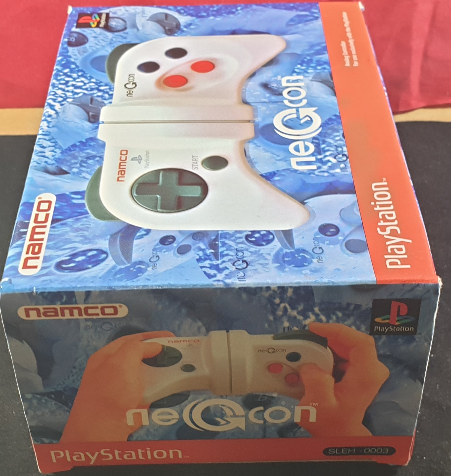 Boxed Negcon Controller Sony Playstation 1 (PS1) RARE Accessory