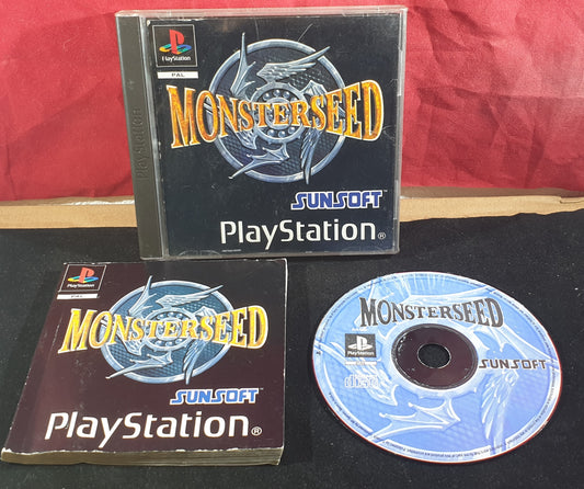 Monsterseed Sony Playstation 1 RARE Game