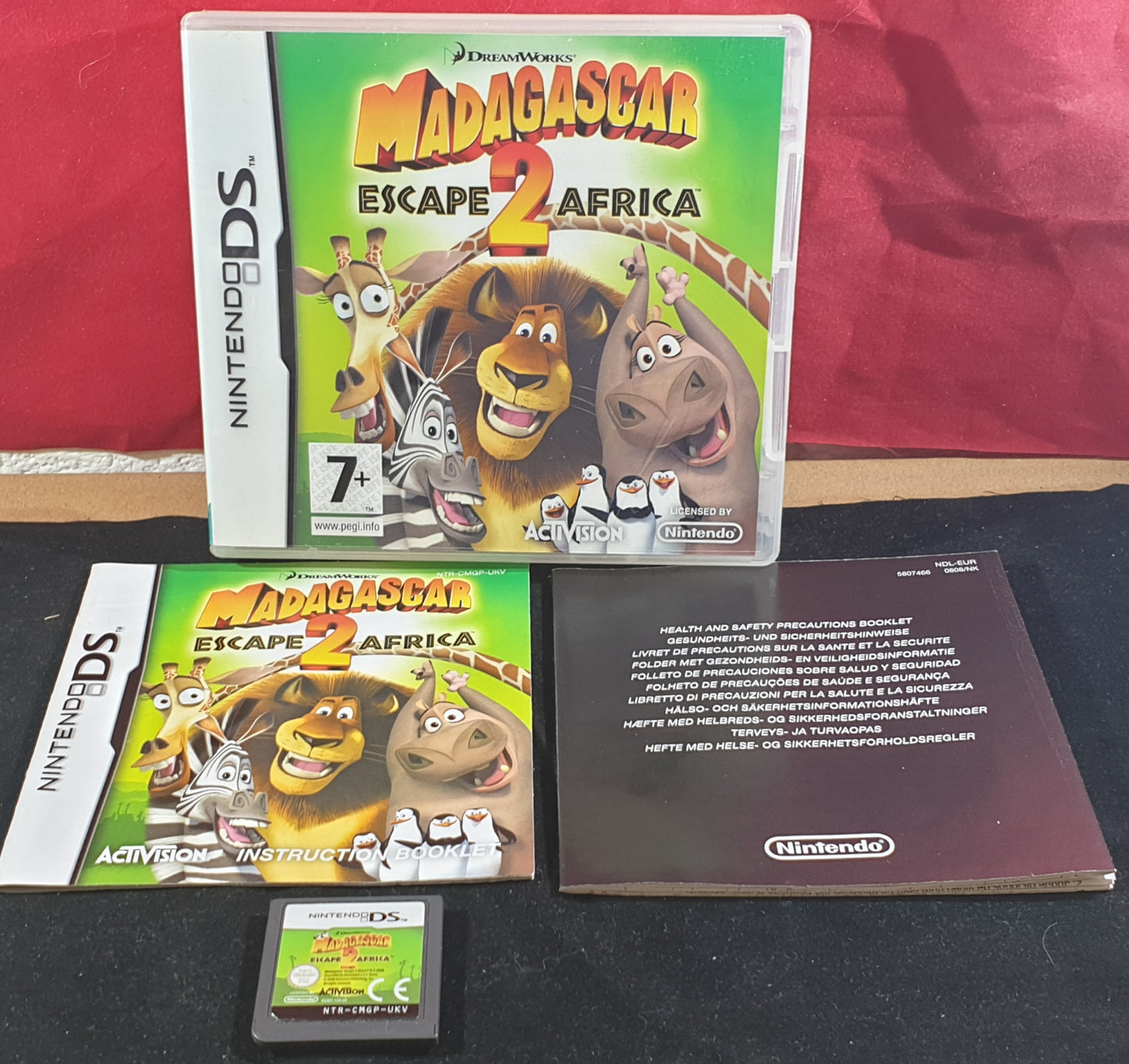 Madagascar Escape 2 Africa Nintendo DS Game