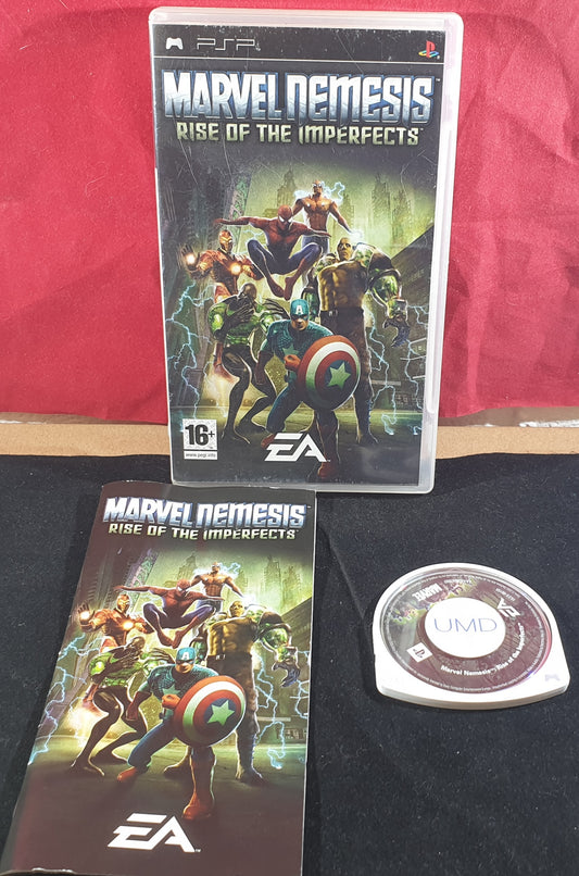 Marvel Nemesis: Rise of the Imperfects Sony PSP Game