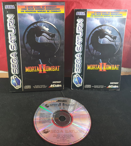 Mortal Kombat II Sega Saturn RARE Game