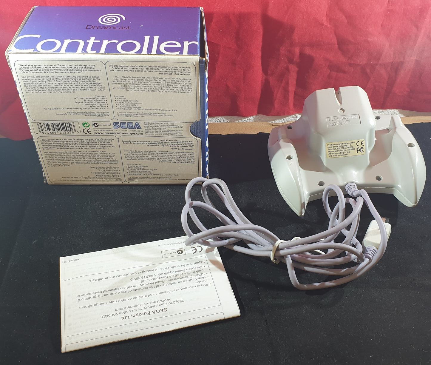 Boxed Official Controller Sega Dreamcast Accessory