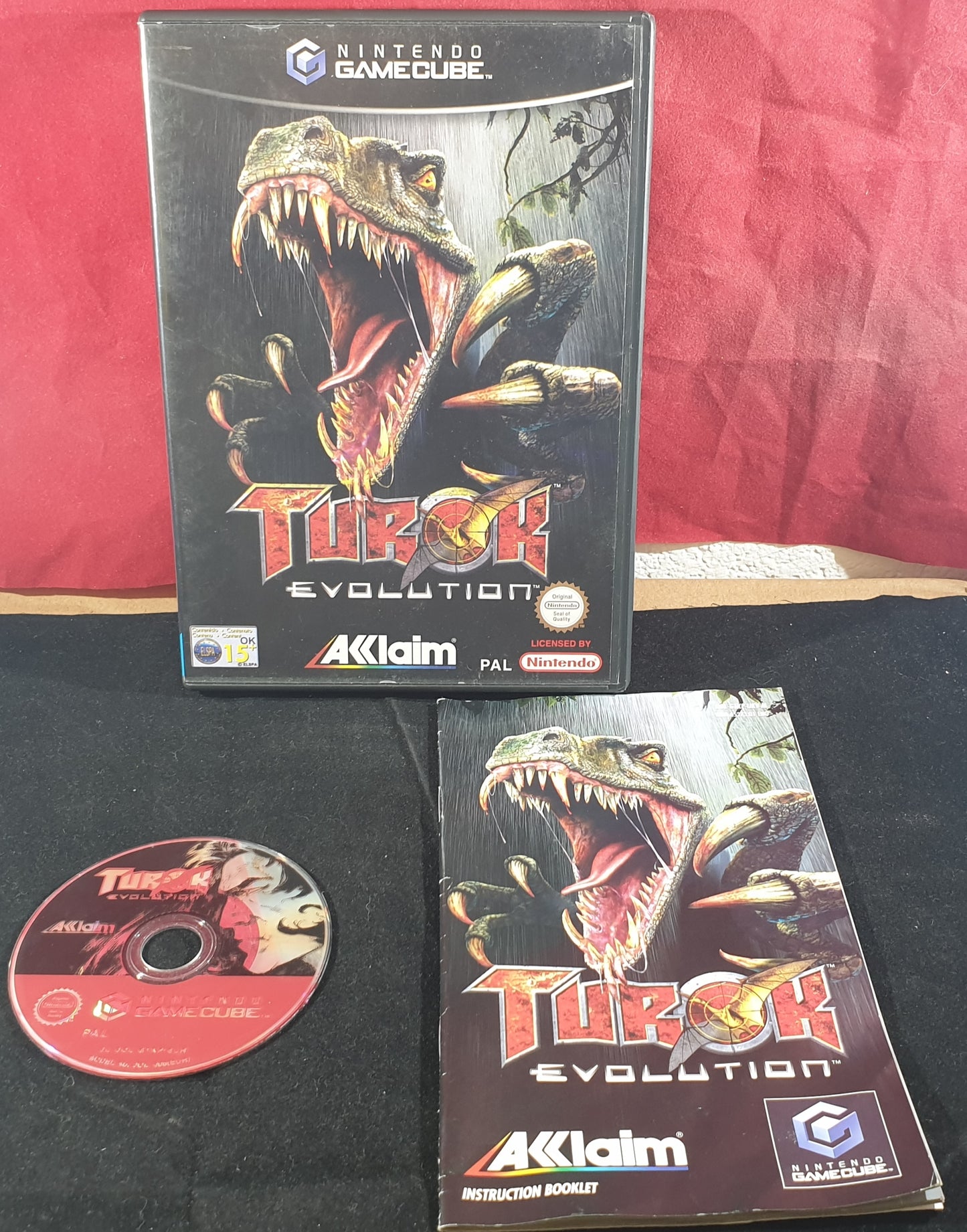 Turok Evolution Nintendo Gamecube Game