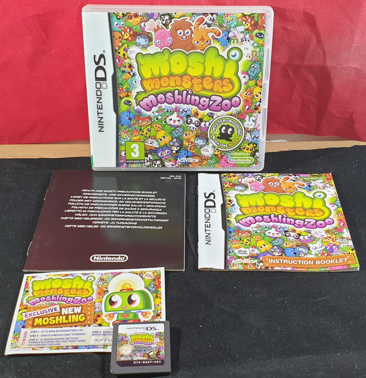 Moshi Monsters Moshling Zoo Nintendo DS Game