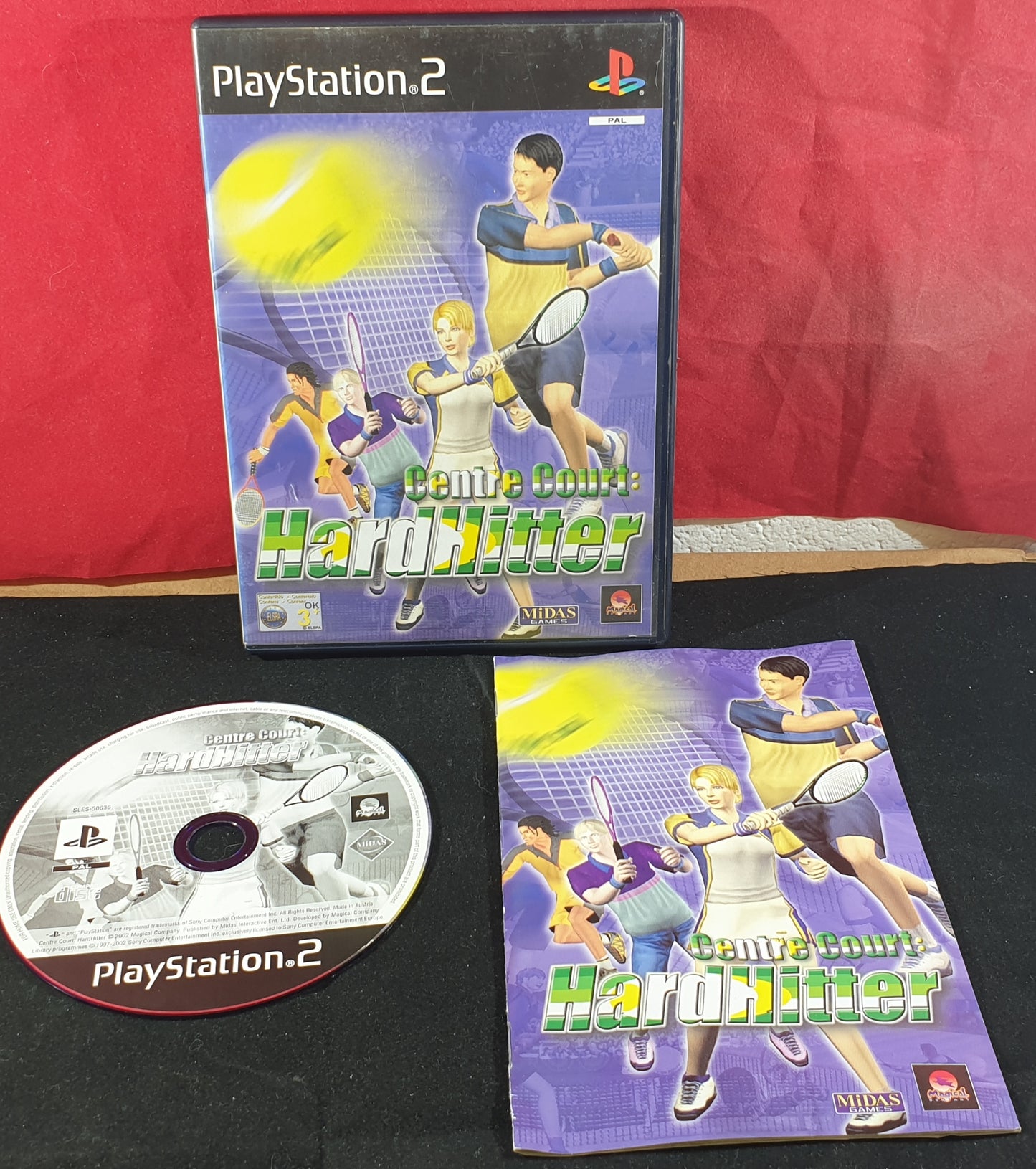 Centre Court Hard Hitter Sony Playstation 2 (PS2) Game