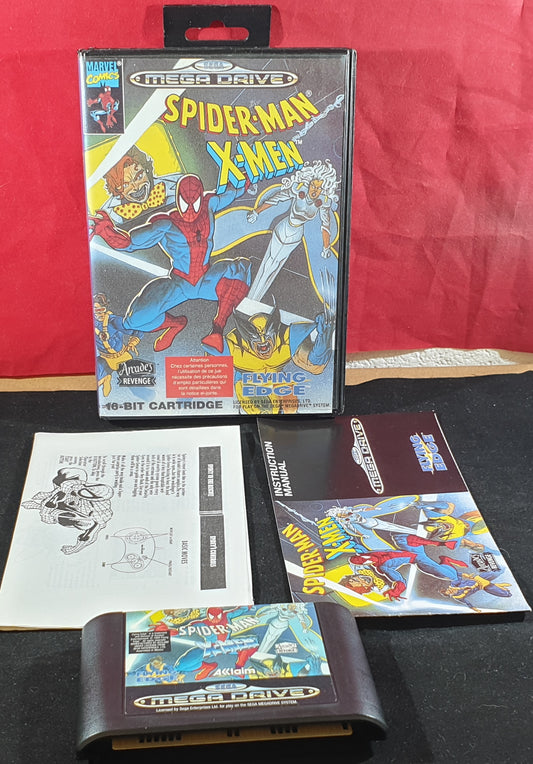 Spider-Man X-Men Arcades Revenge Rare Sega Mega Drive Game