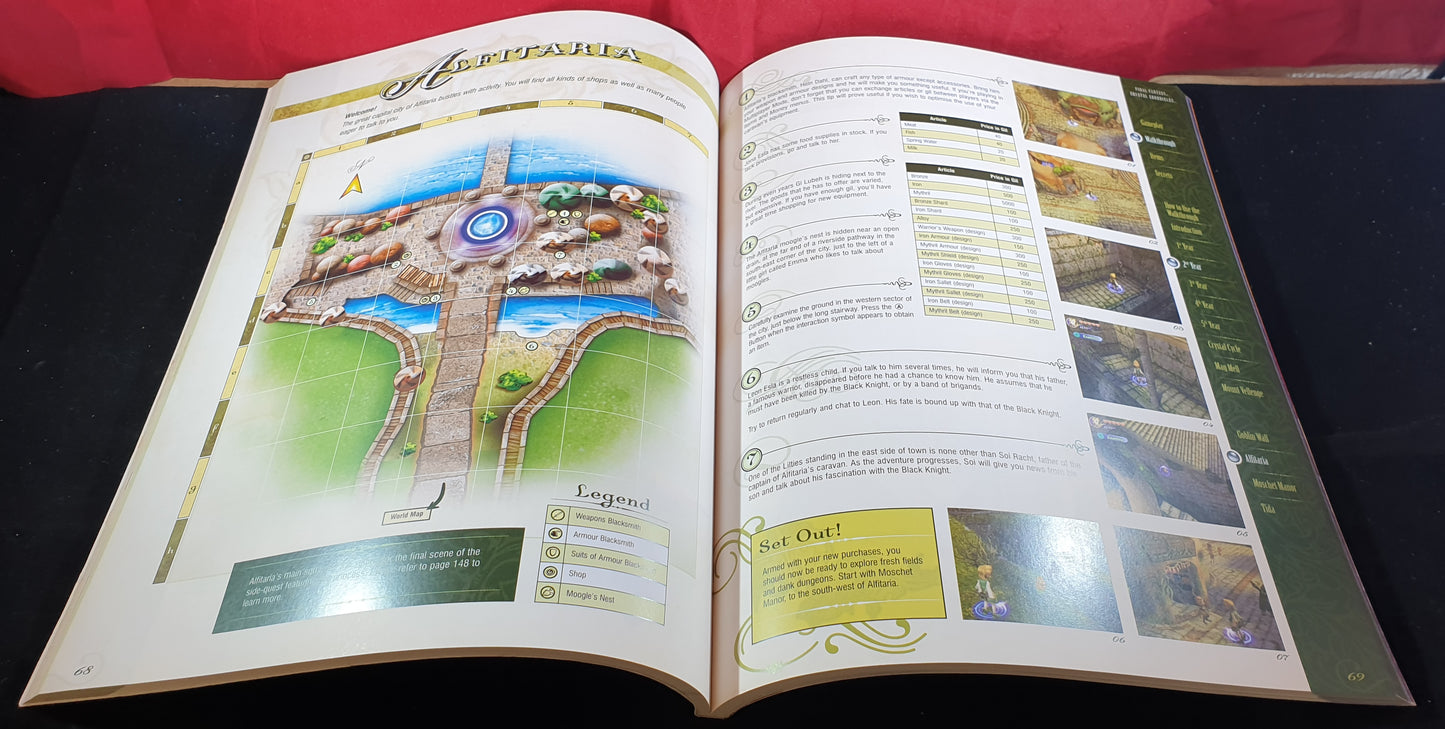 Final Fantasy Crystal Chronicles Official Guide Book