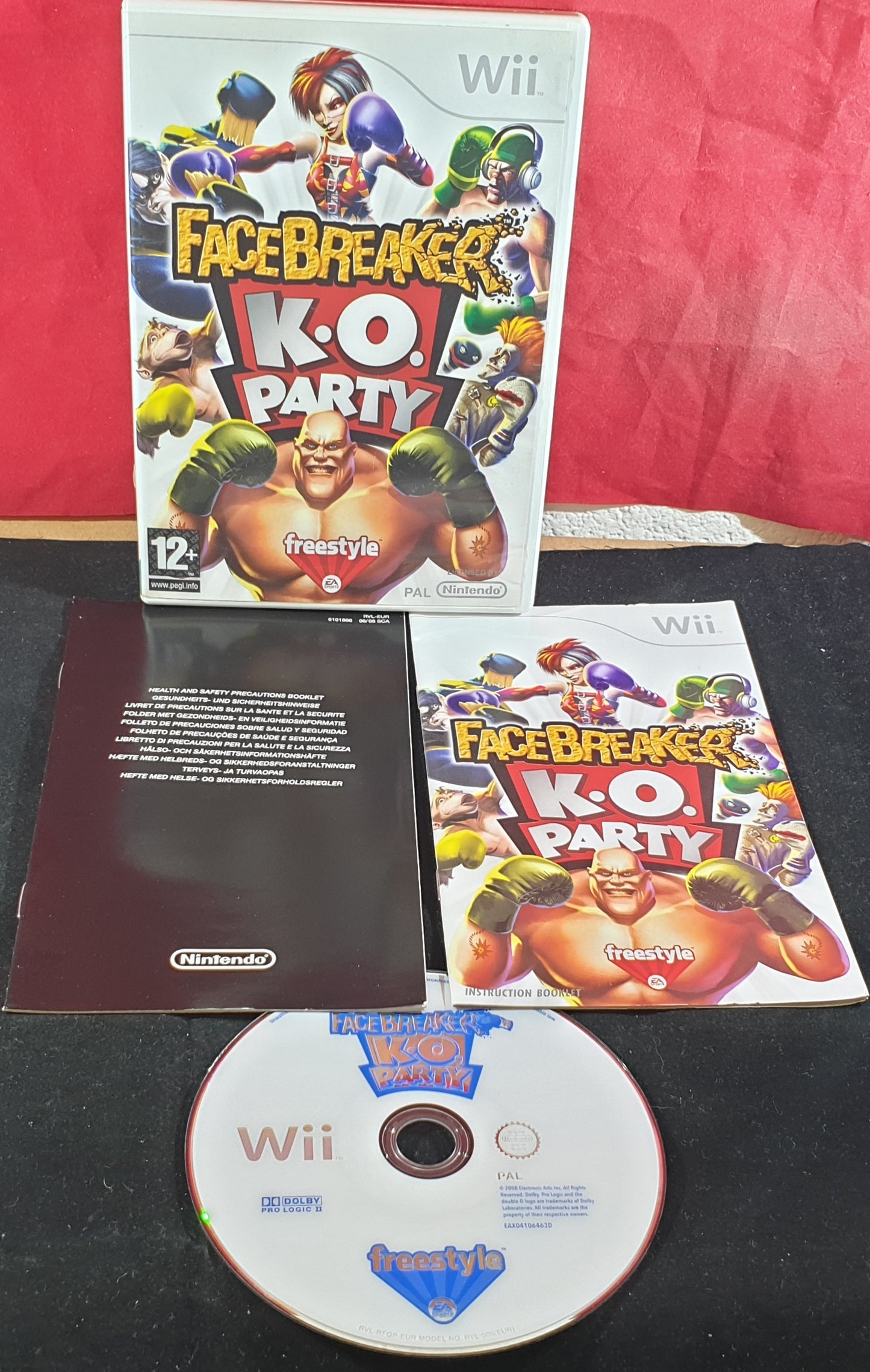 Facebreaker K.O. Party (Nintendo Wii) Game