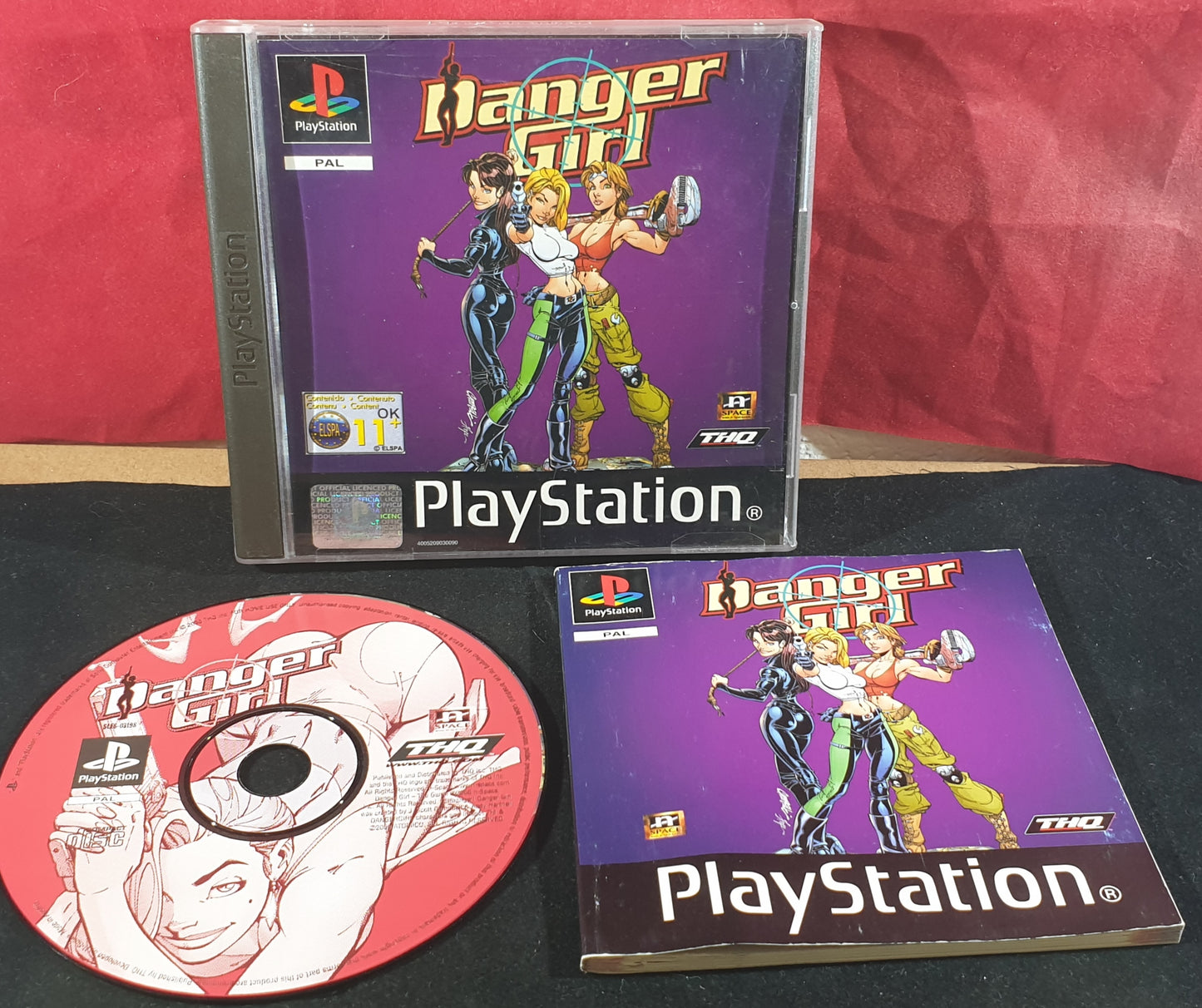 Danger Girl Sony Playstation 1 (PS1) Game