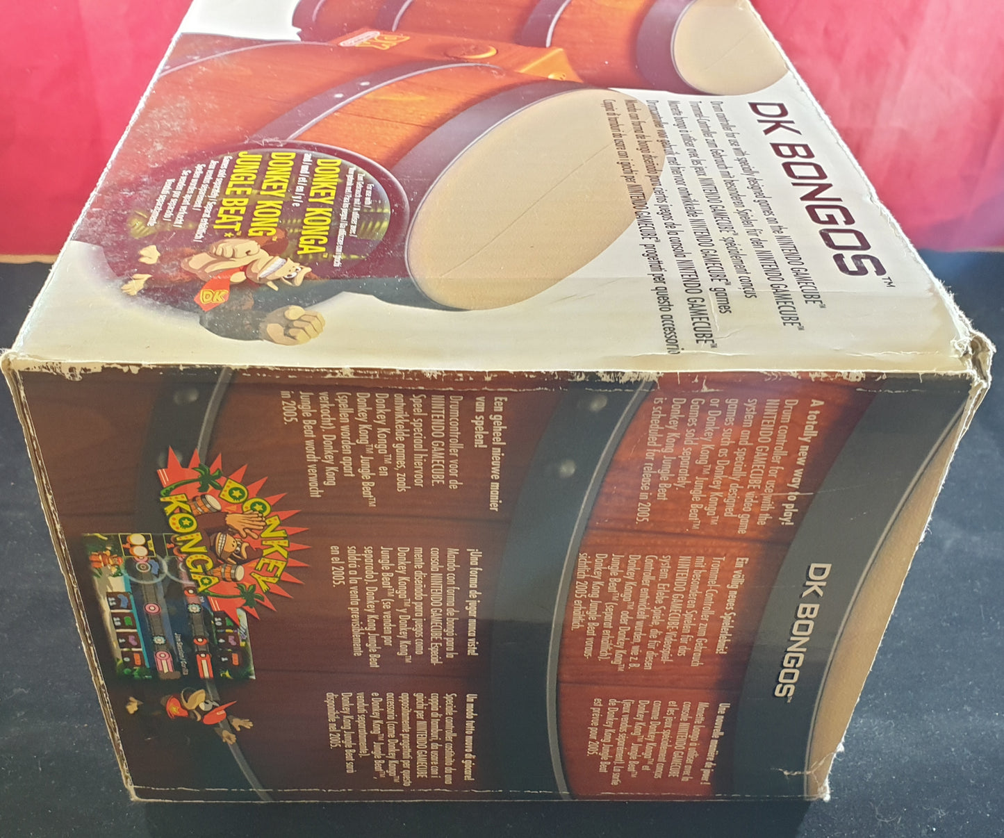 Boxed DK Bongos & Donkey Konga Nintendo Gamecube Accessory