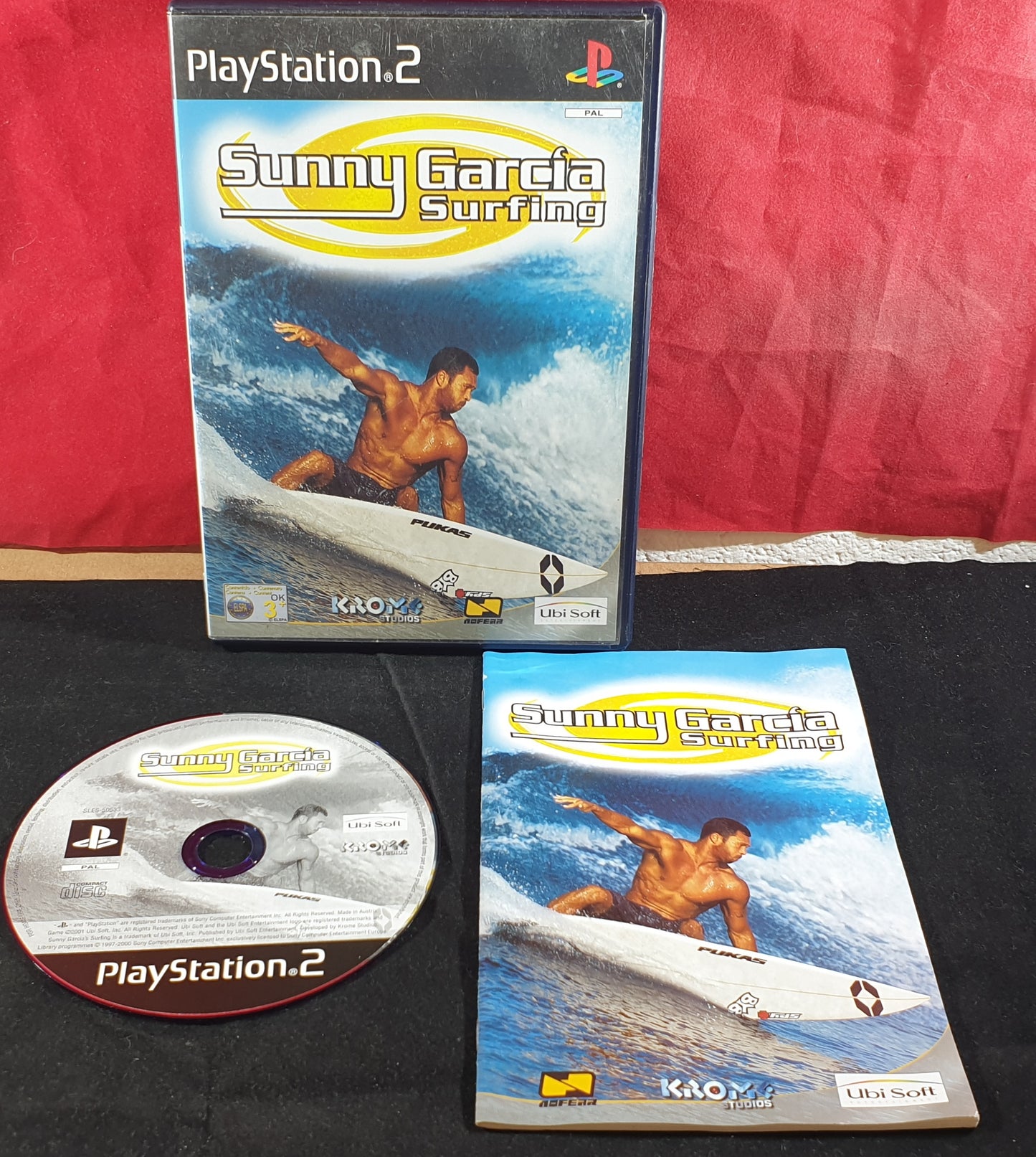 Sunny Garcia Surfing Sony Playstation 2 (PS2) Game