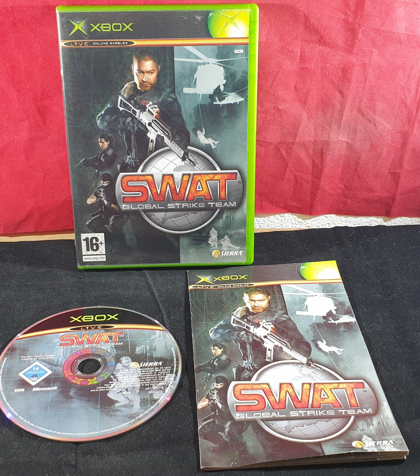 SWAT Global Strike Team Xbox Game
