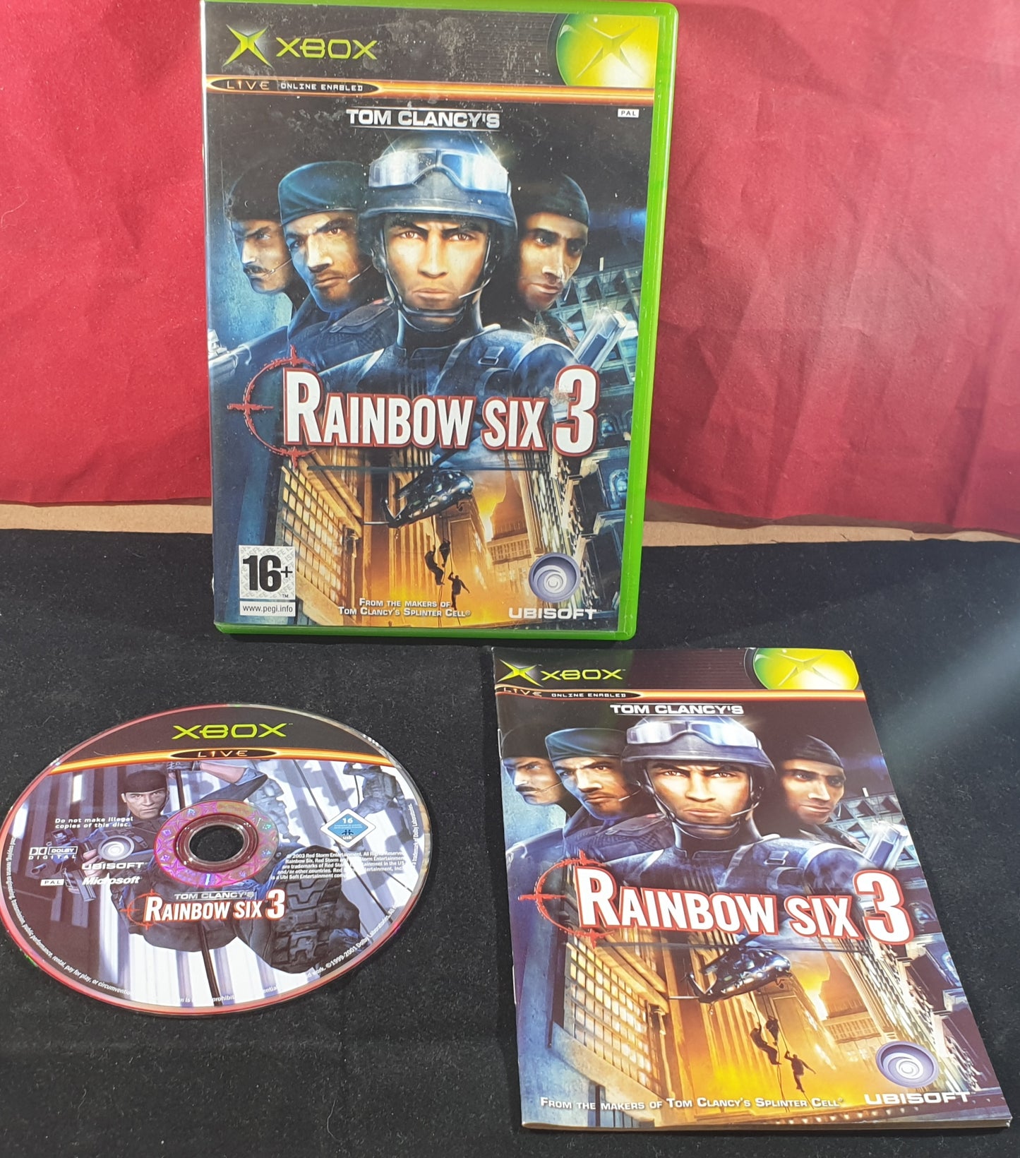 Rainbow Six 3 Microsoft Xbox Game
