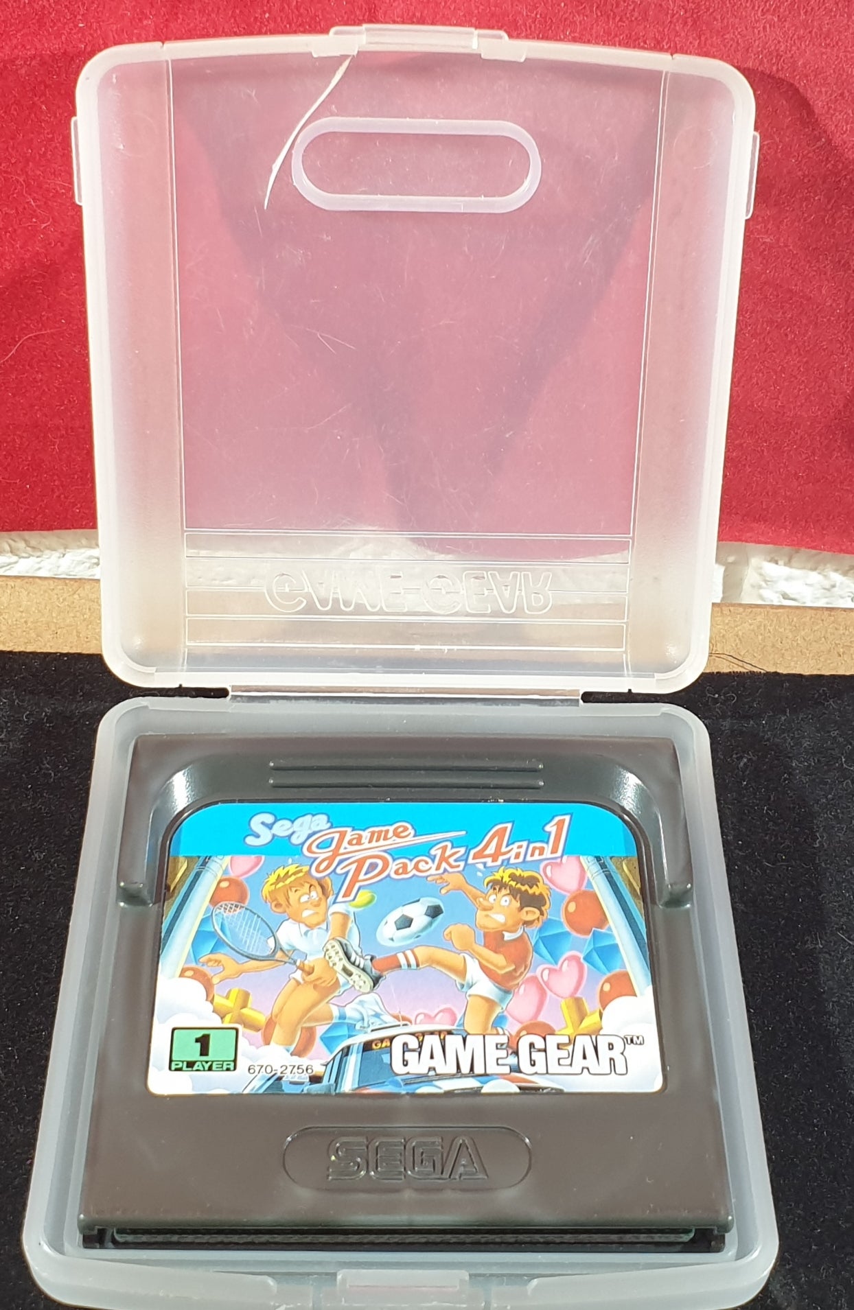 Game Pack 4 in 1 Cartridge Only Sega Game Gear Game