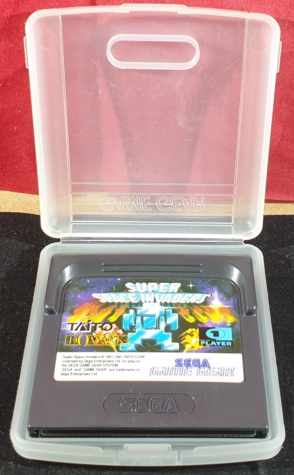 Super Space Invaders Cartridge Only Sega Game Gear Game