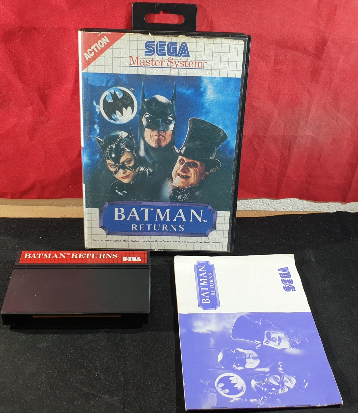 Batman Returns Sega Master System Game