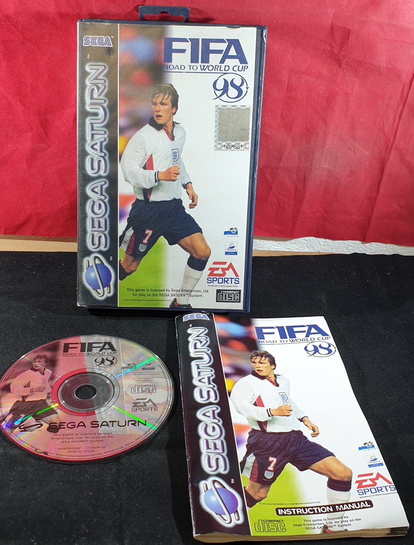 FIFA Road to World Cup 98 Sega Saturn Game